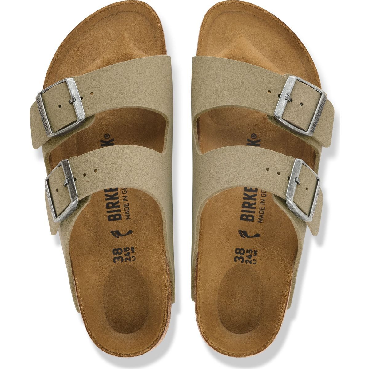Birkenstock Arizona Birko-flor Outdoorsandale Zeitlose Sandale mit anatomischem Fußbett und verstellbaren Riemen