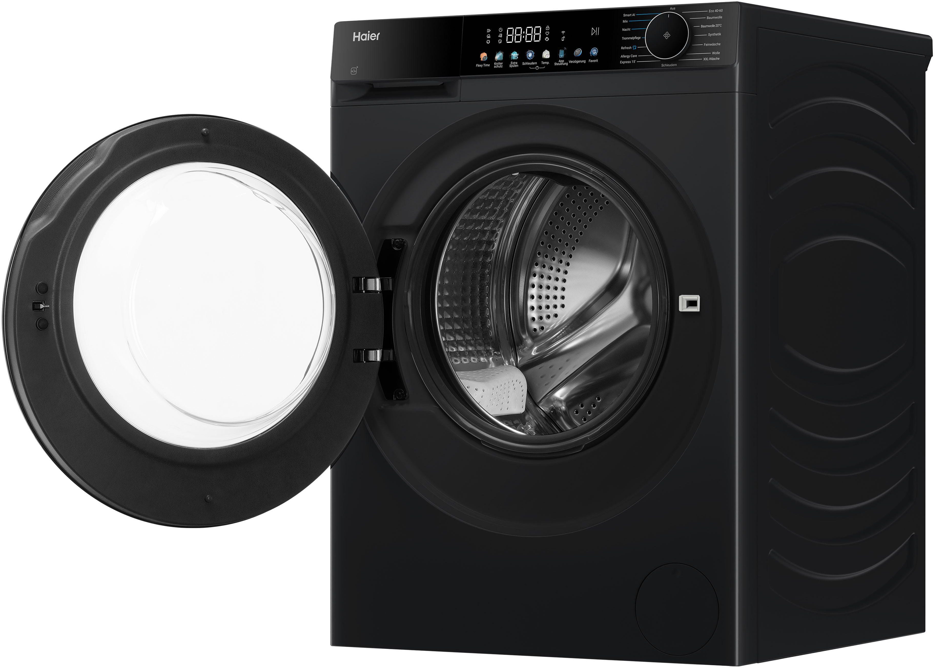 Haier Waschmaschine G5 Serie HW90-BP14657BTU1, 9 kg, 1400 U/min, Smart AI Automatikprogramm & Wi-Fi