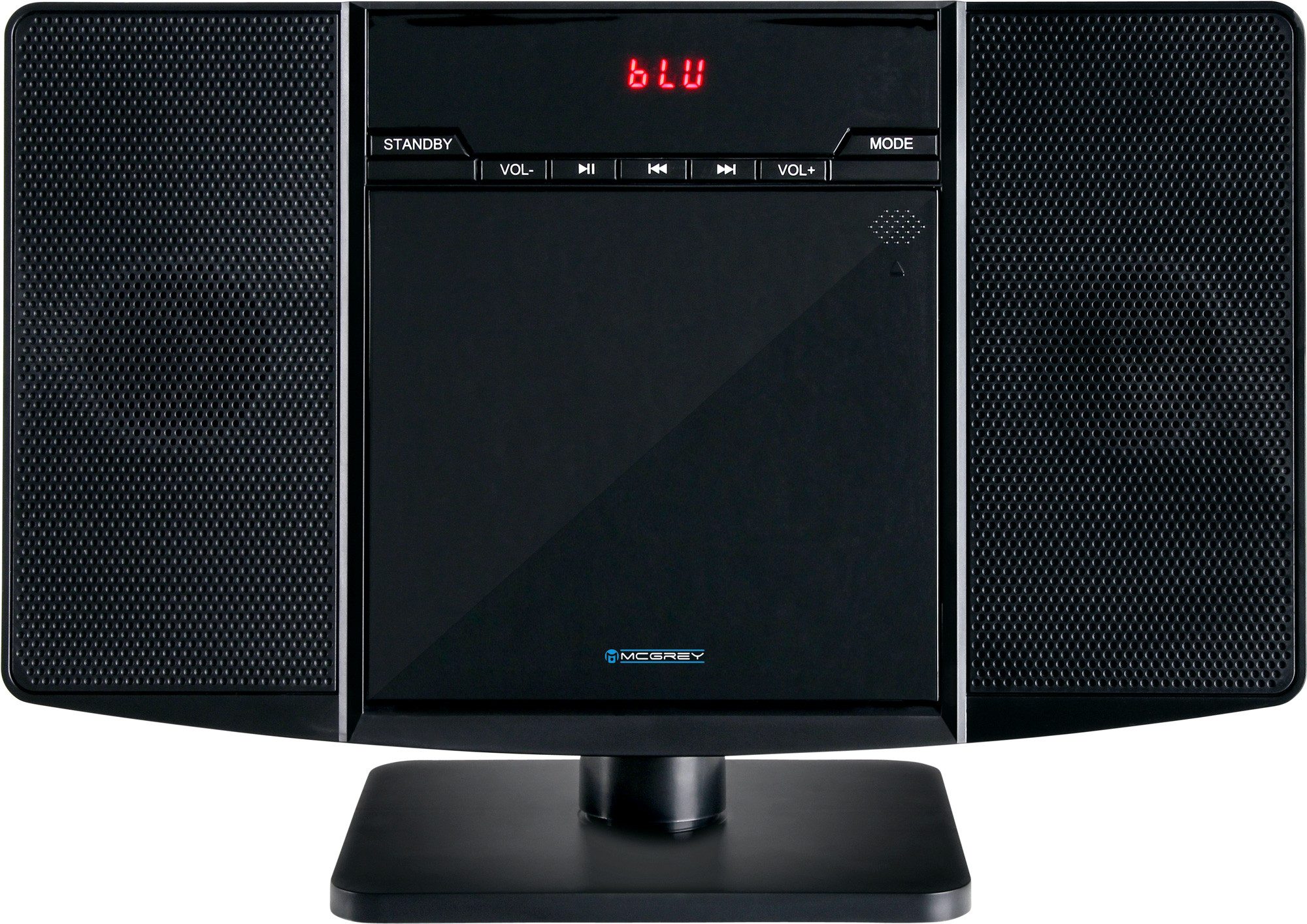 McGrey McGrey MCD-60 Vertikal Stereoanlage Stereoanlage (UKW/MW-Radio, 6,00 W, Microanlage mit CD/MP3-Player, USB-Slot und Bluetooth)