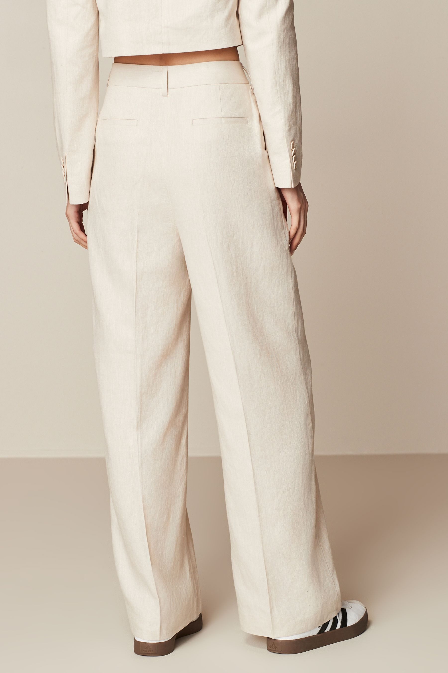 Next Anzughose Elegante Hose mit weitem günstig online kaufen
