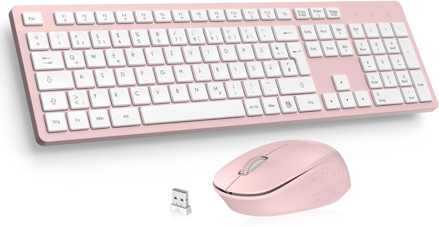 Tastatur und Maus Set K786 ergonomische Tastatur