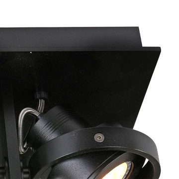 Steinhauer LIGHTING LED Deckenspot, Deckenstrahler Deckenleuchte dimmbar Spots beweglich schwarz LED