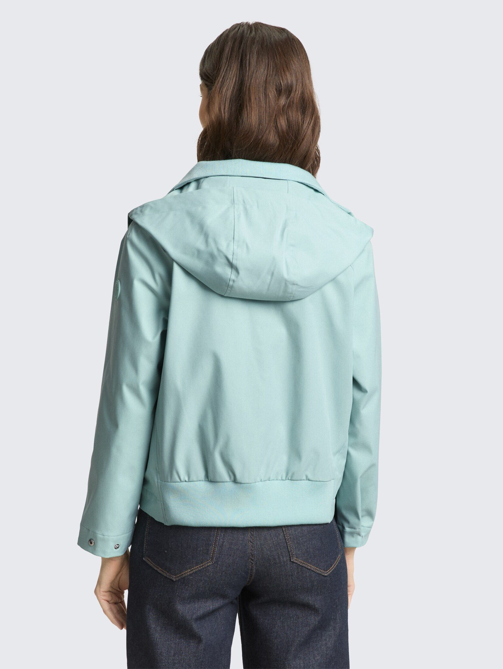 TOM TAILOR Sommerjacke Jacken Ultralight Short Parka aus wasserabweisendem Material