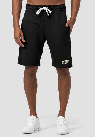 Egomaxx Sweatshorts »3700« (1-tlg) Herren Sweat Shorts Kurze Baggy Jogging Pants Trainingshose 3D Print