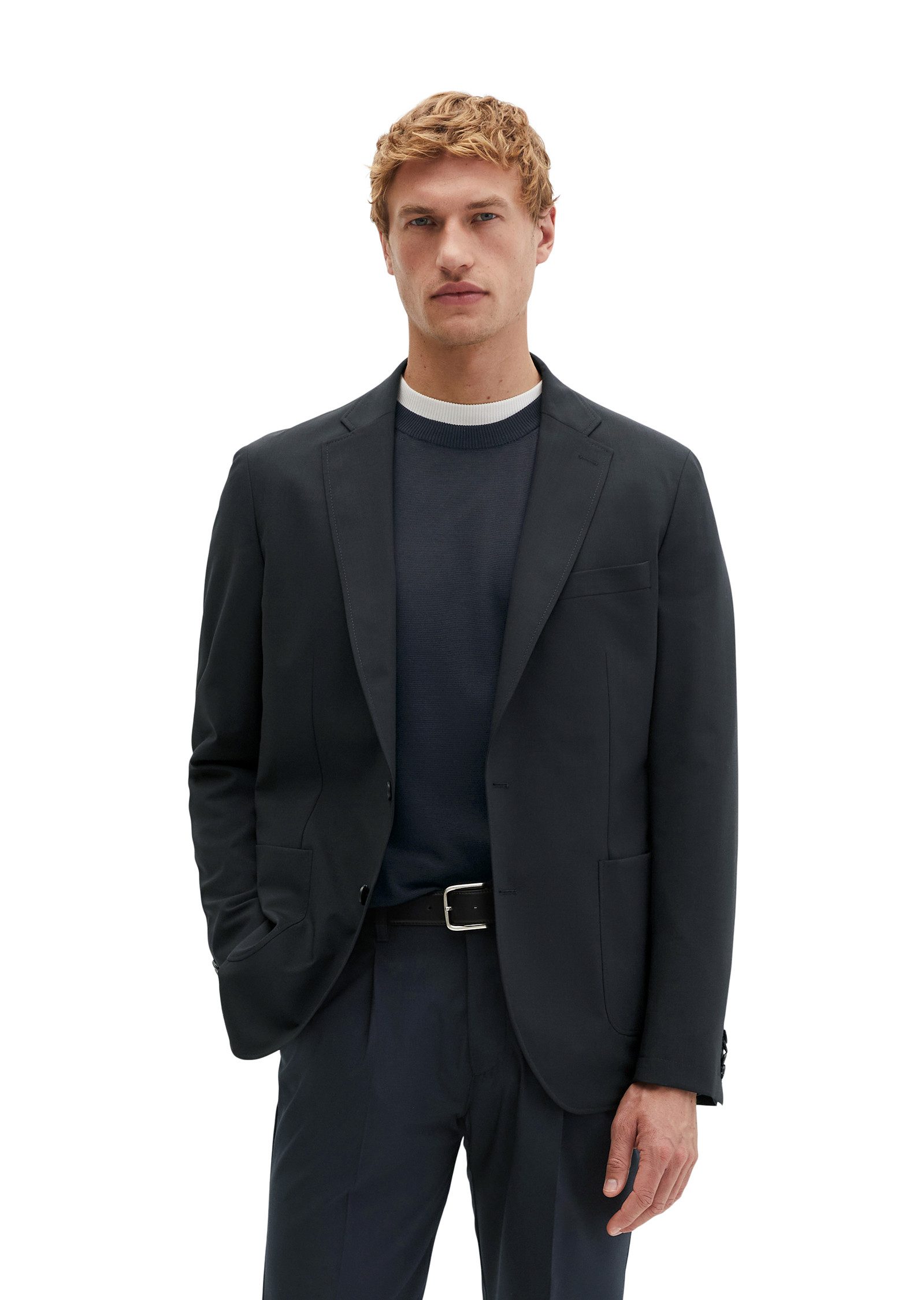 Marc O'Polo Sakko aus leichtem Tech Wool Blend