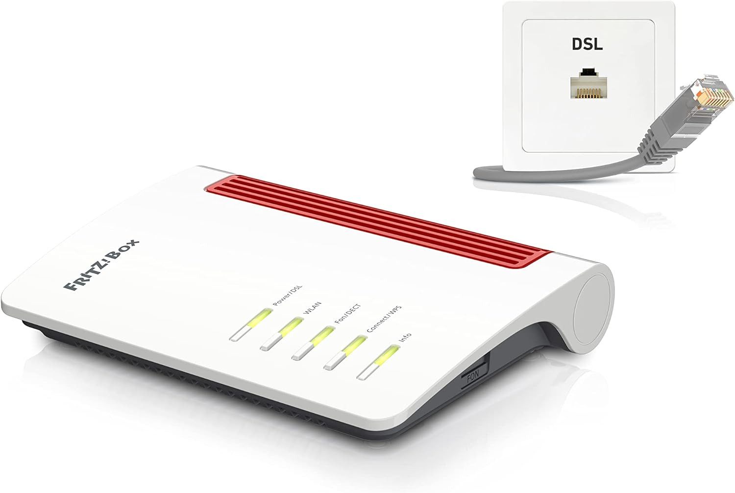 AVM Computersysteme Vertriebs GmbH Fritz!Box 7530AX DSL-Router
