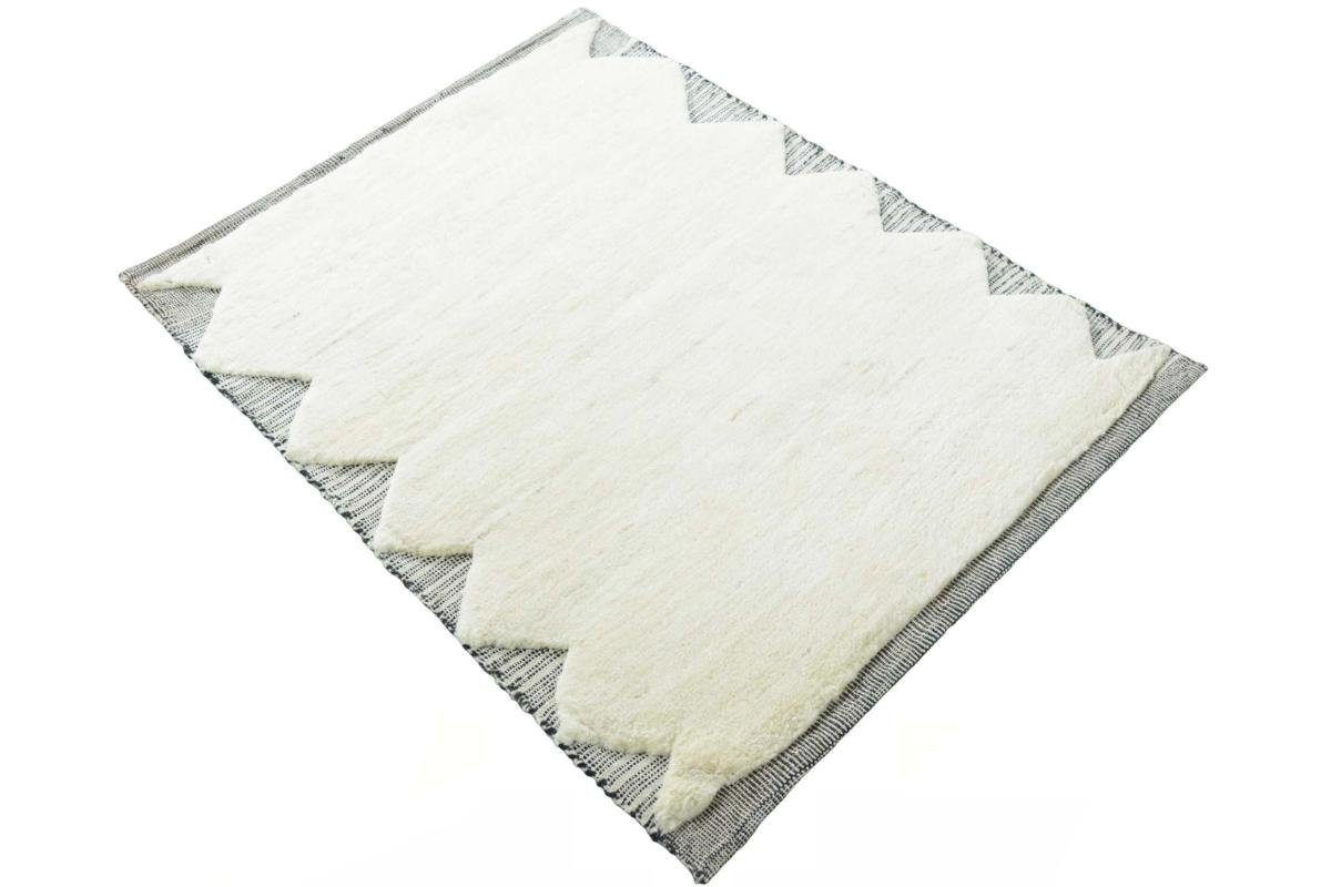 Orientteppich Perser Gabbeh rechteckig, Nain 12 Handgeknüpfter Trading, 93x120 Moderner Orientteppich, mm Höhe: Design