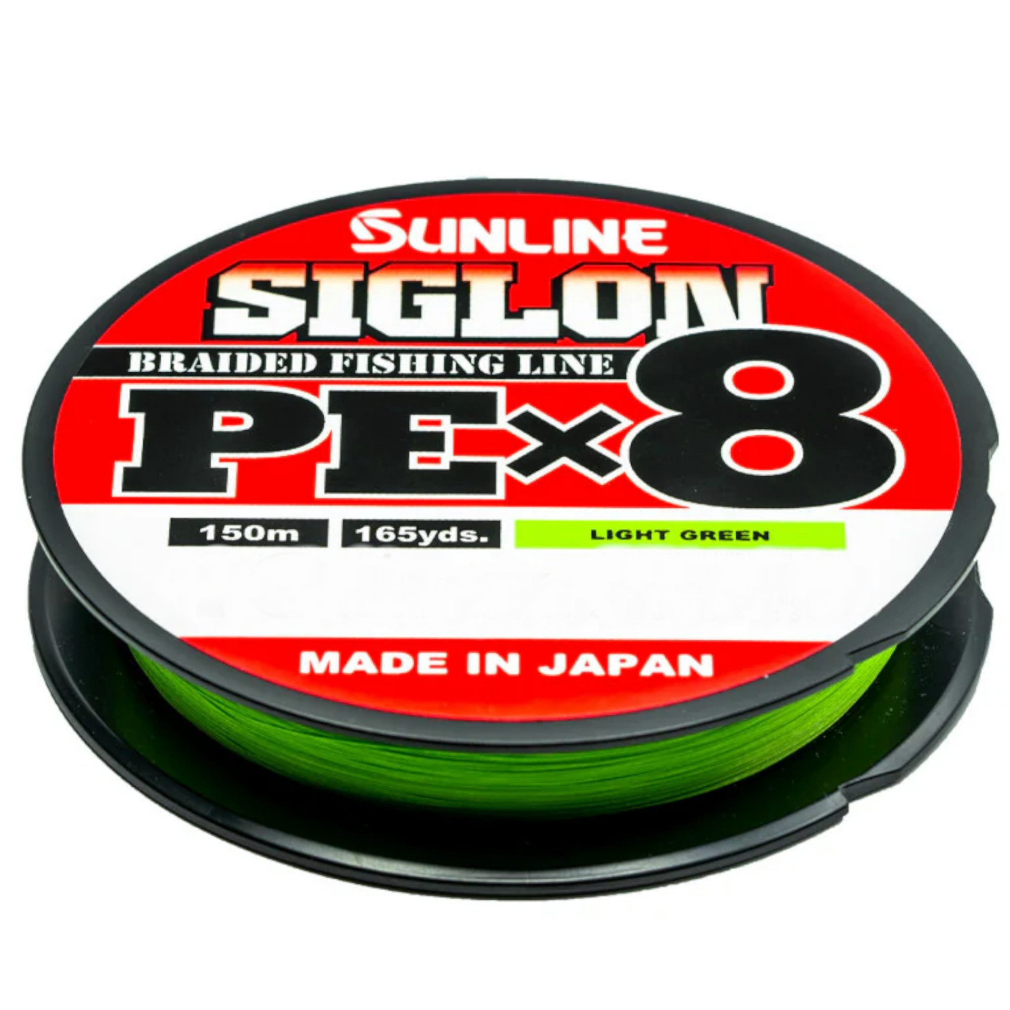 Sunline Angelschnur Siglon Pe X8 5 Lb/ 2,3 Kg Light Green, (150-St)