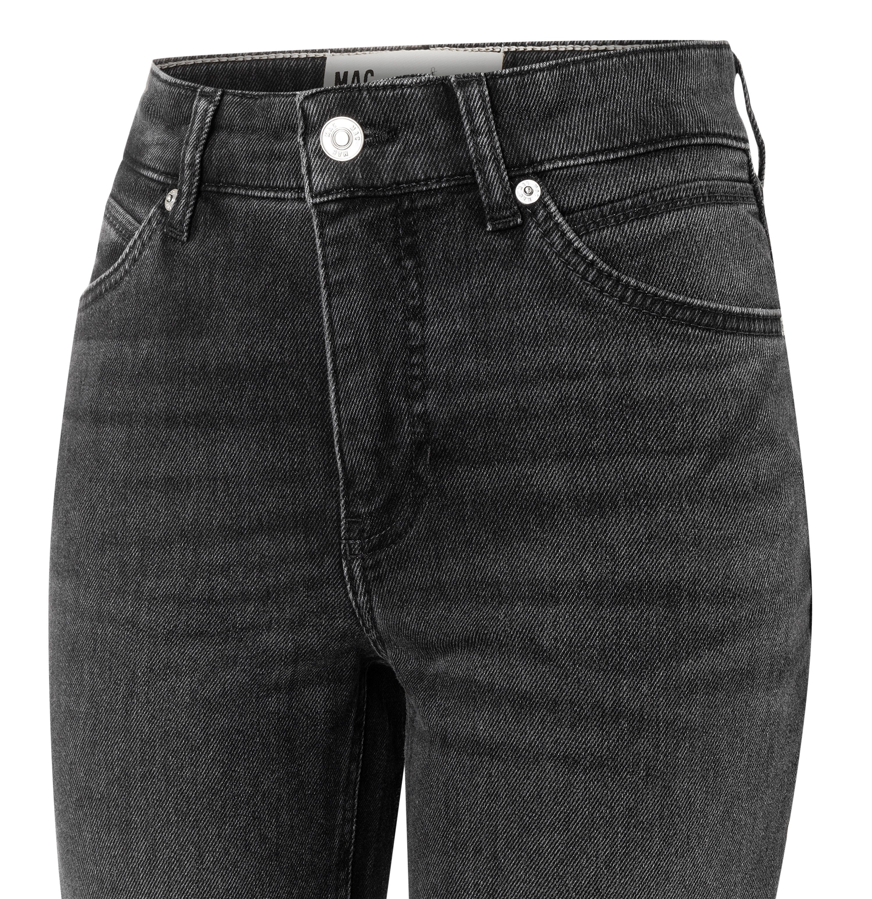 MAC Straight-Jeans MACMELANIE Sportives Naht-Detail am Tascheneingriff