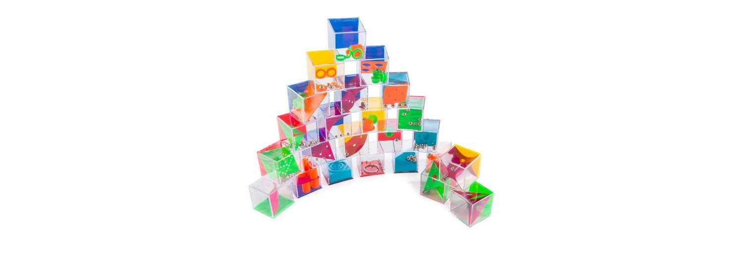 Goods+Gadgets Spiel, Mini Geduldsspiele Mega-Set »mit 24 Kugel-Spielen