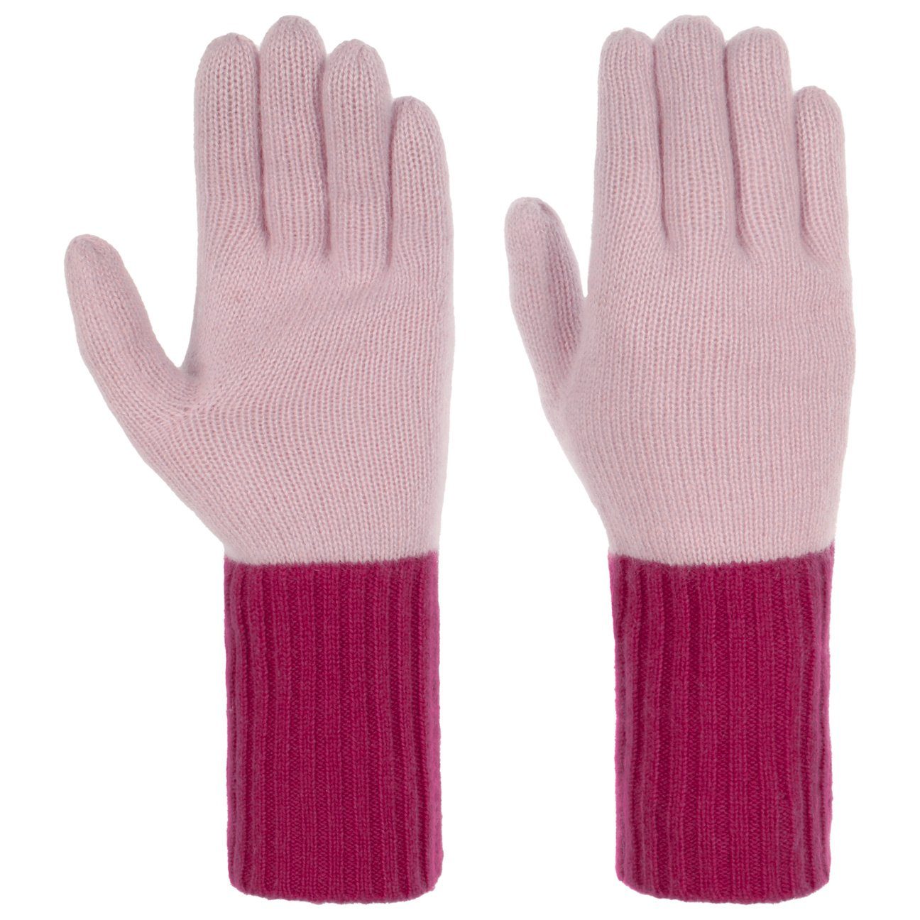 Strickhandschuhe fuchsia Seeberger Handschuhe