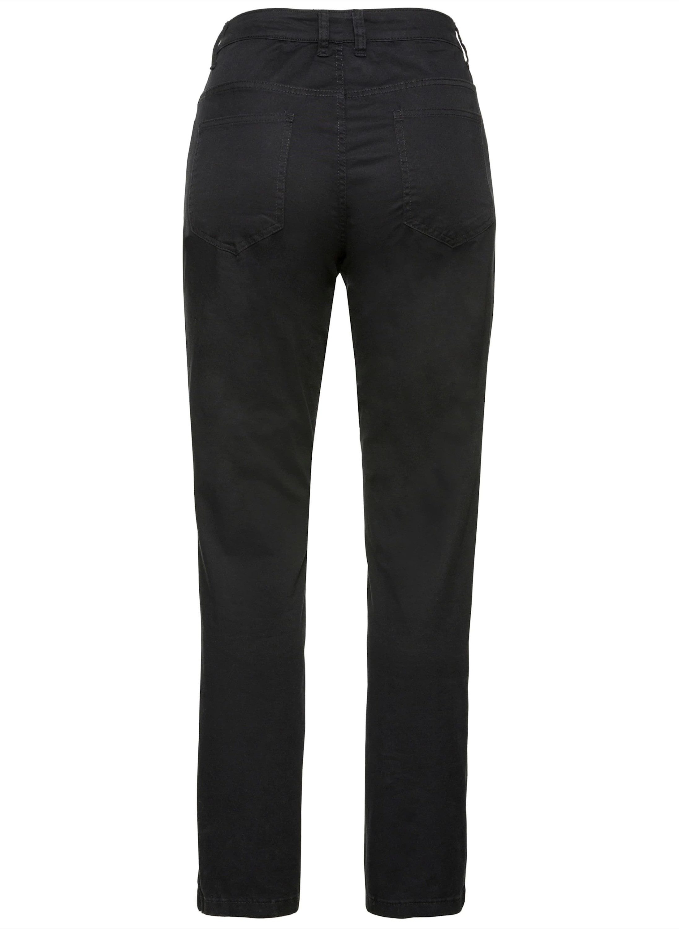 Sheego Jerseyhose Stretch-Hose normal elastische Twill-Qualität