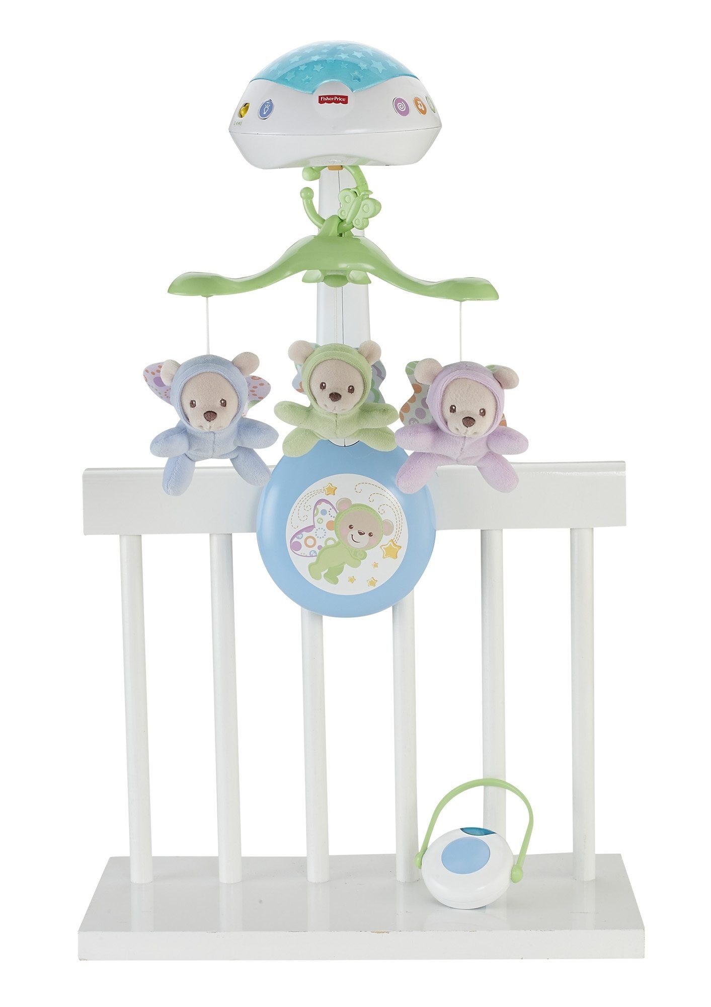 Fisher-Price® Mobile 3in1 Traumbärchen Mobile, mit Sternen-Projektion an die Zimmerdecke