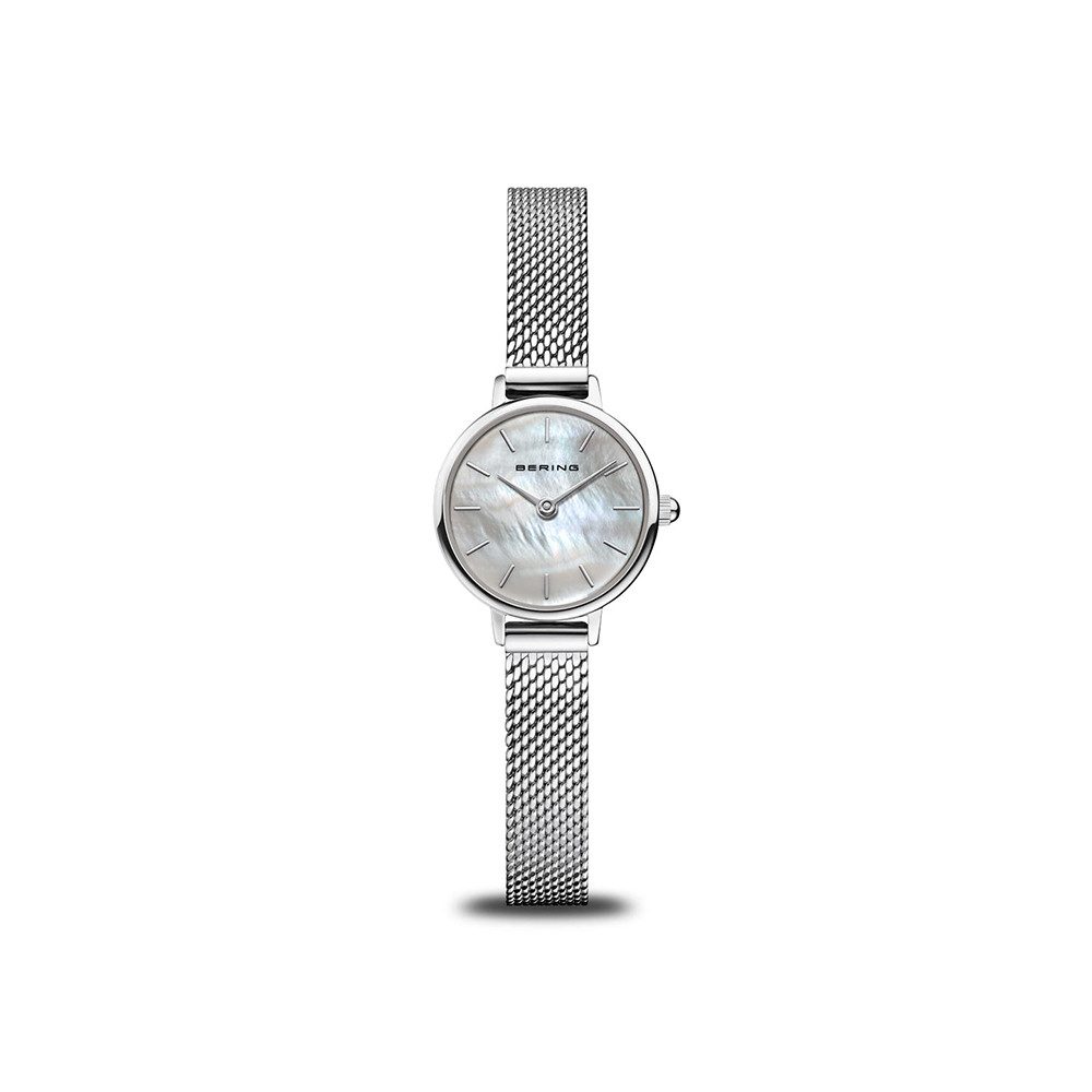 Bering Quarzuhr Bering Classic silber glänzend 11022-004 11022-004, Hochwertiges Produkt mit zeitlosem Design, sorgfältiger Verarbeitung