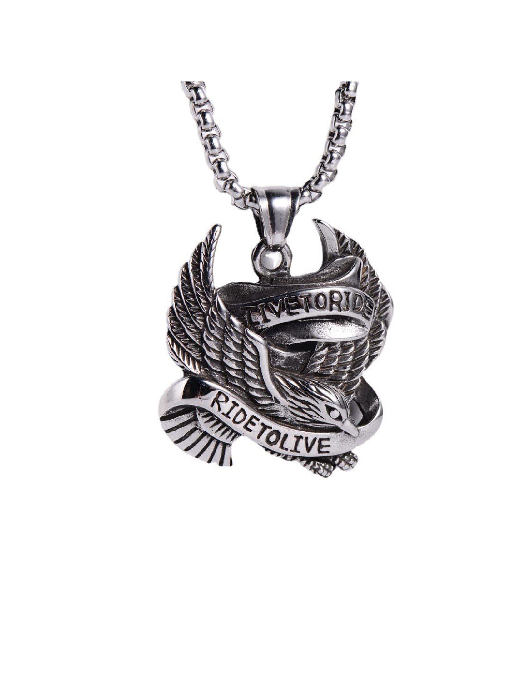 Paletti Kettenanhänger Anhänger Edelstahl Adler, Adler