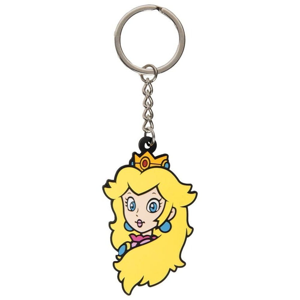 Paladone Schlüsselanhänger Super Mario Schlüsselanhänger Princess Peach 6 cm