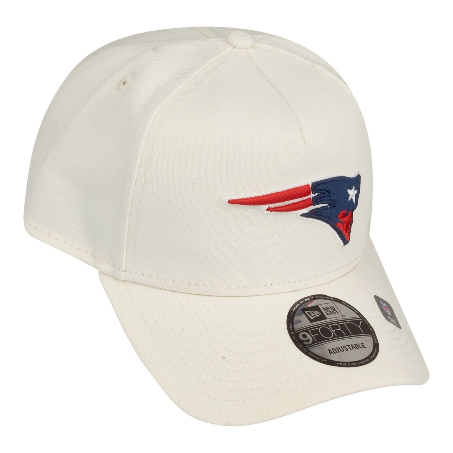 New Era Trucker AFrame Cap white England New 9Forty TEAMS Trucker chrome NFL Patriots