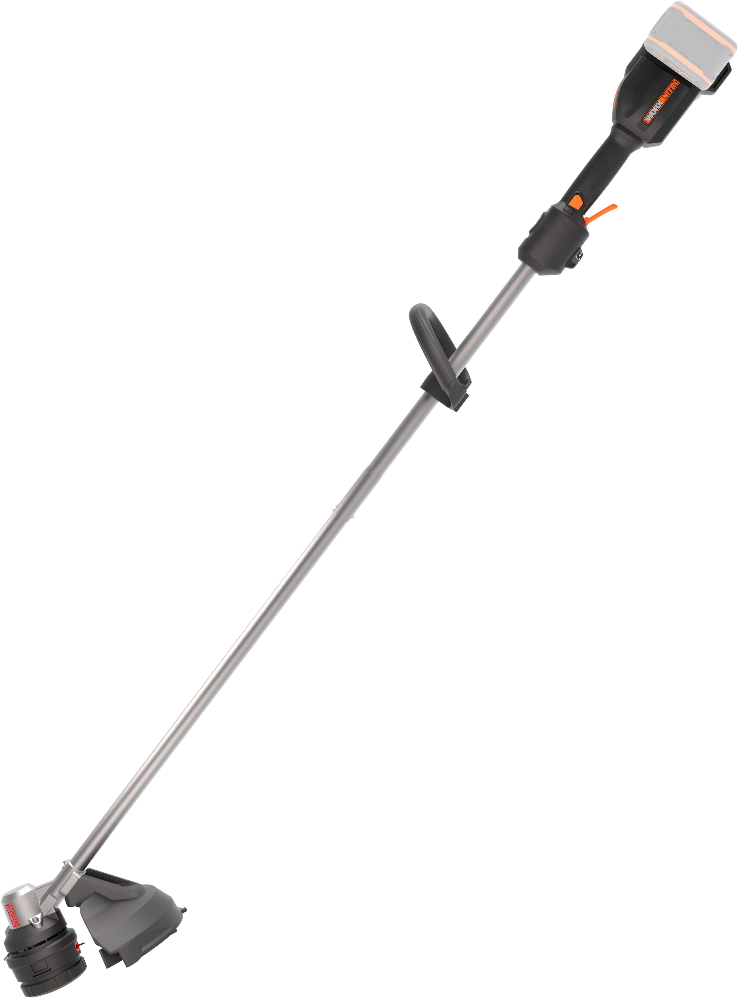 Worx Akku-Rasentrimmer Nitro WG185E.9, 38 cm Arbeitsbreite Faden, bürstenloser Motor, max. 4m Fadenlänge, ohne Akku und Ladegerät