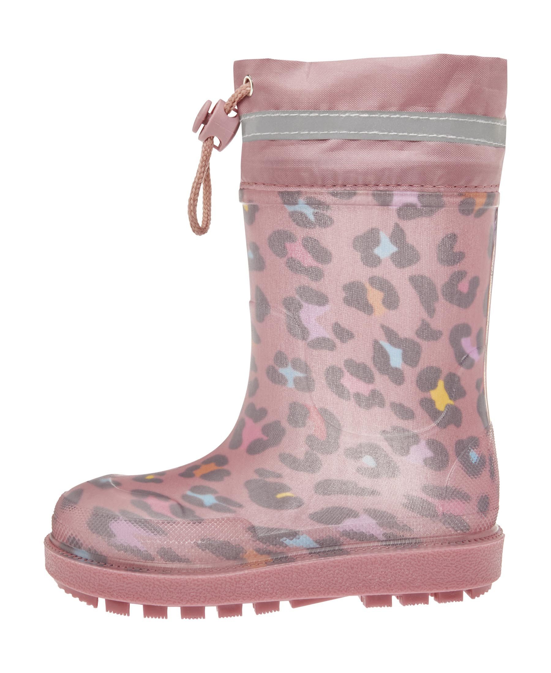 Playshoes Regenstiefel Leo-Print Gummistiefel