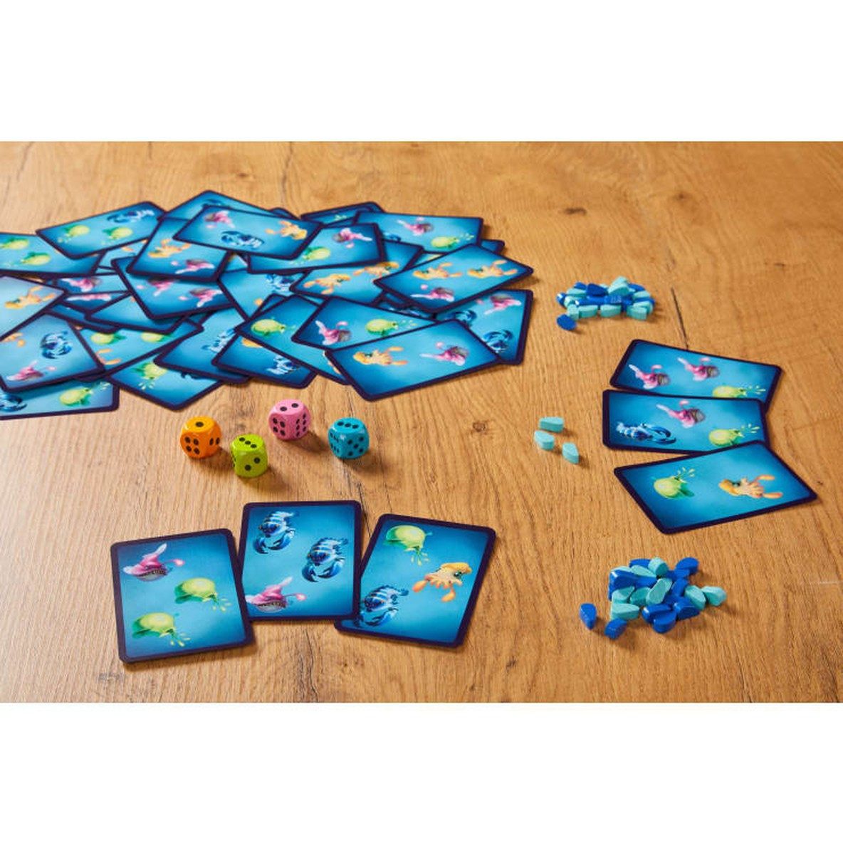 Haba Spiel Schwarmlichter Kartenspiel mit Glanzeffekt
