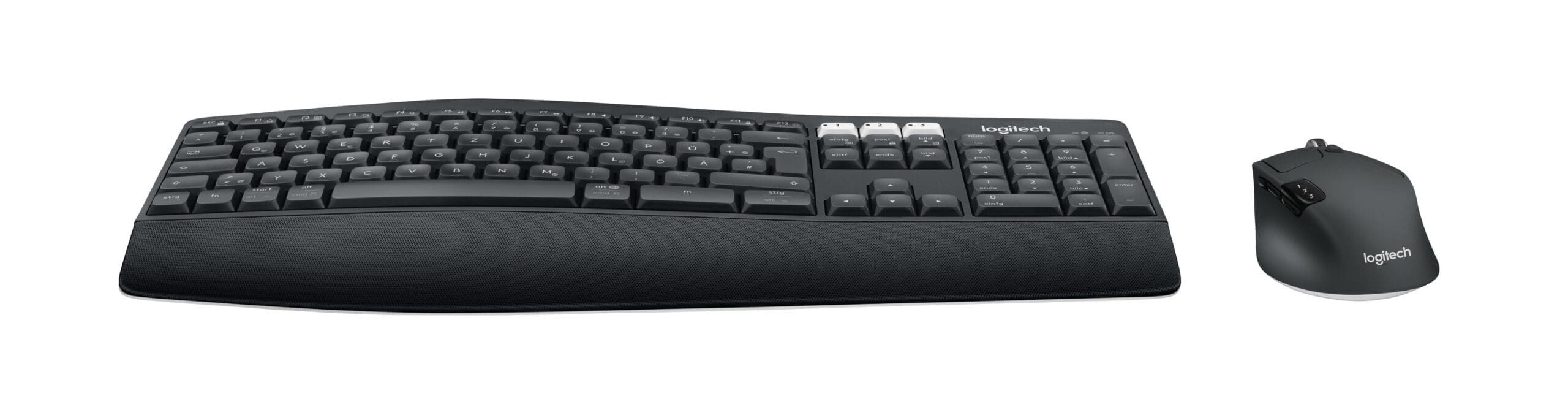 Logitech Wireless Keyboard und Maus MK850 schwarz Webcam