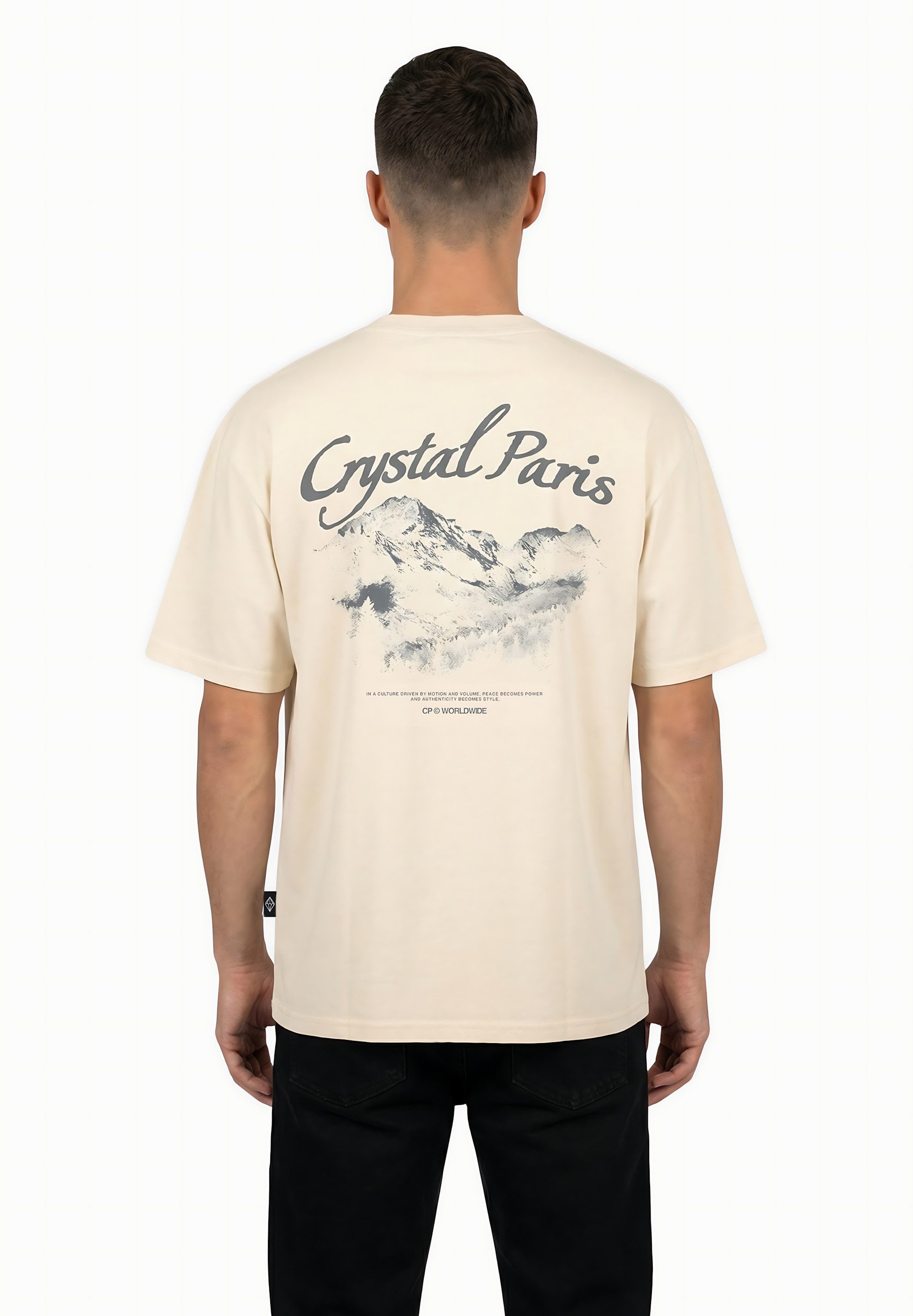 Crystal Paris T-Shirt Peace (1-tlg)