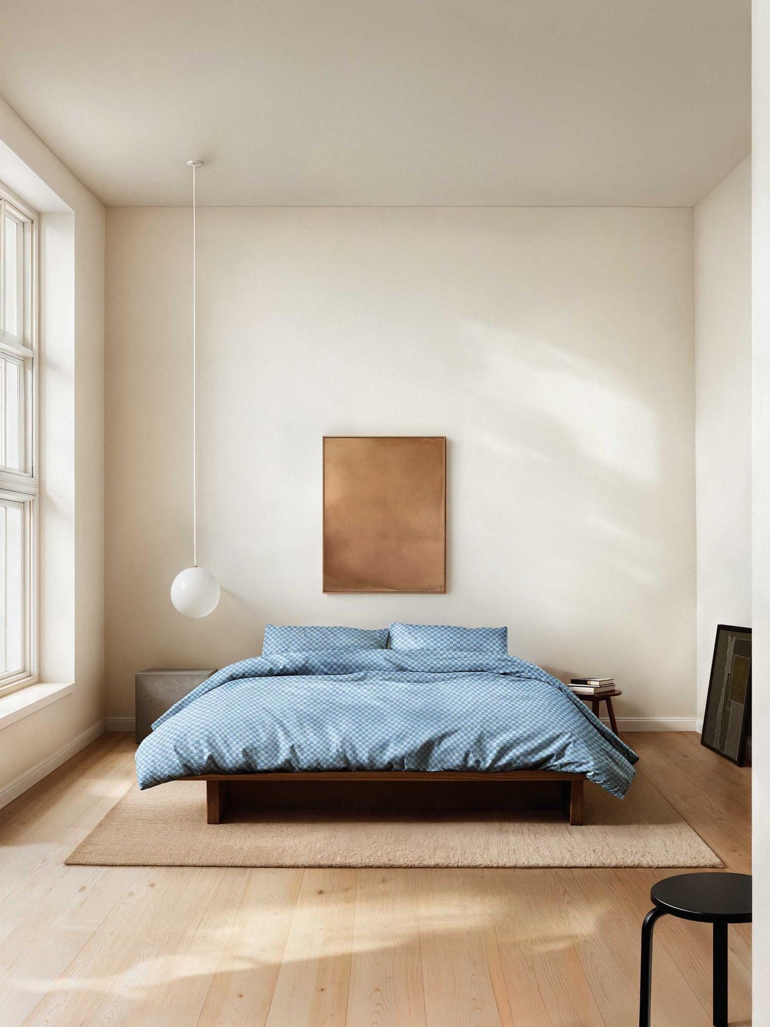 Marc O'Polo Home Bettwäsche Svea, Satin, 2 teilig, mit geometrischem Muster