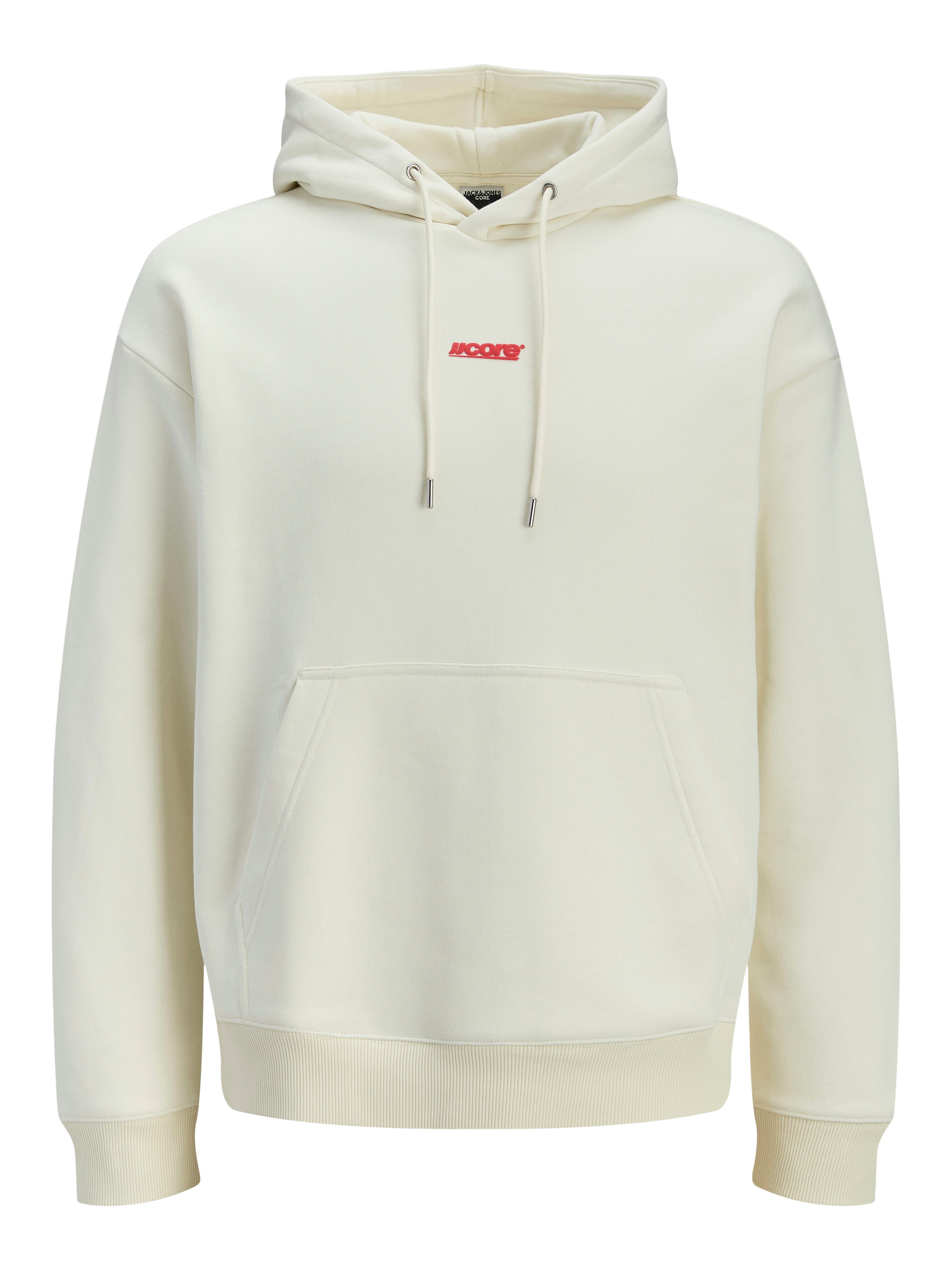 Jack & Jones Kapuzensweatshirt JCOCLUB BACKPRINT SWEAT HOOD mit Print
