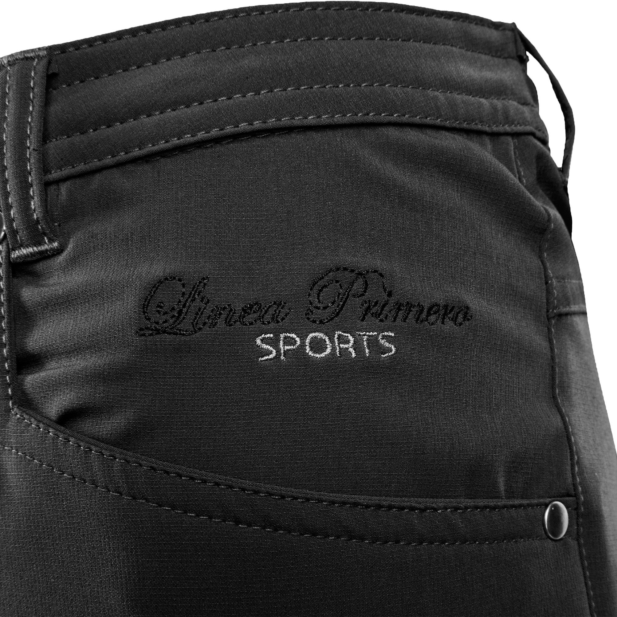 & KENORA Bermudas DEPROC Hose Active URBAN kurze melierter Optik schwarz Short In