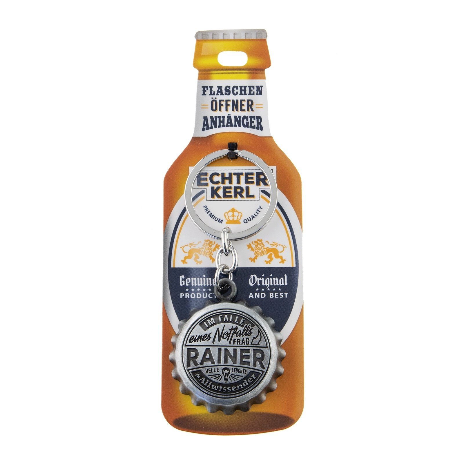 HTI-Living Бутылкиöffner Echter Kerl Бутылкиöffner Rainer (Stück, 1-tlg., 1 Бутылкиöffner), Geschenkidee