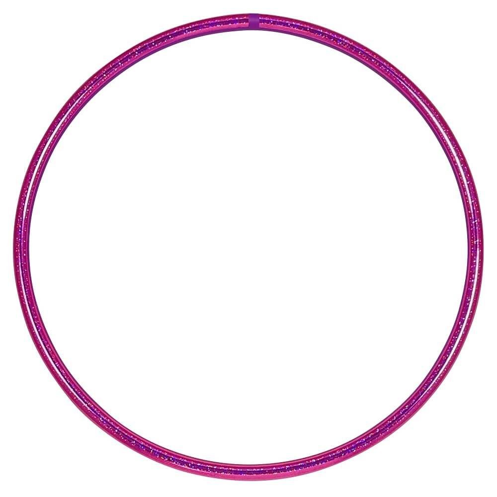 Hula-Hoop-Reifen Zirkus Hula Hoop, Glitter Farben, Ø 70cm Pink
