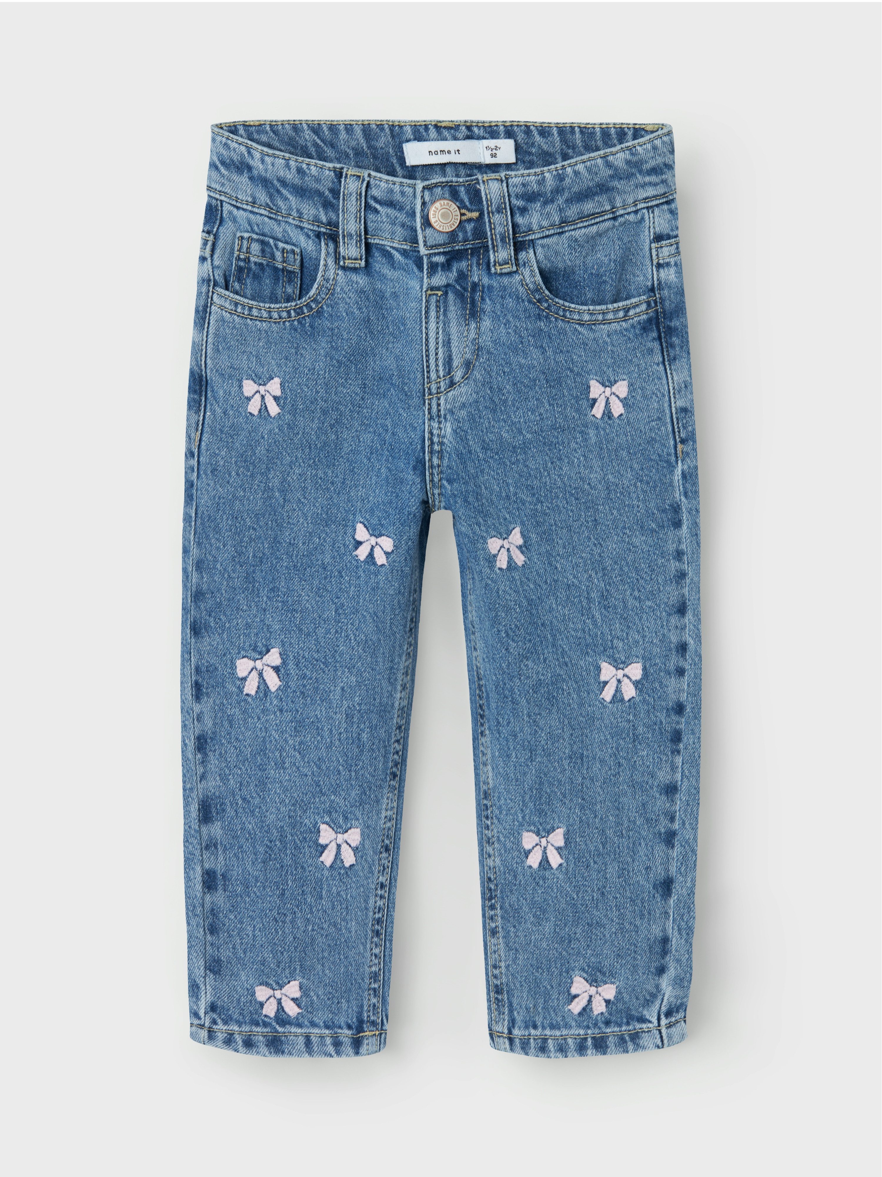 Name It Mom-Jeans NMFBELLA MOM EMB JEANS 3285-BE NOOS