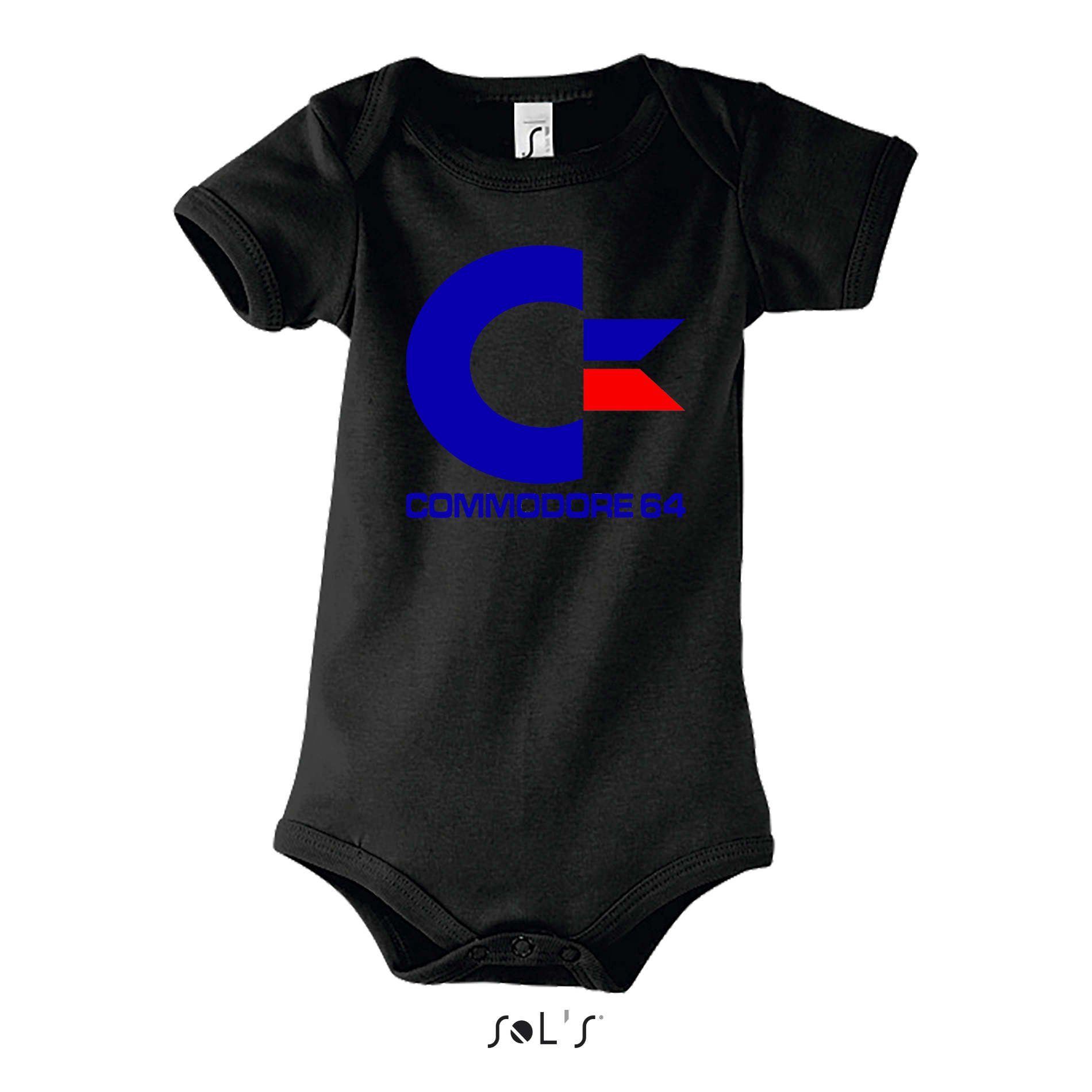 Blondie & Brownie Strampler Kinder Baby Commodore 64 Konsole Amige Super Retro