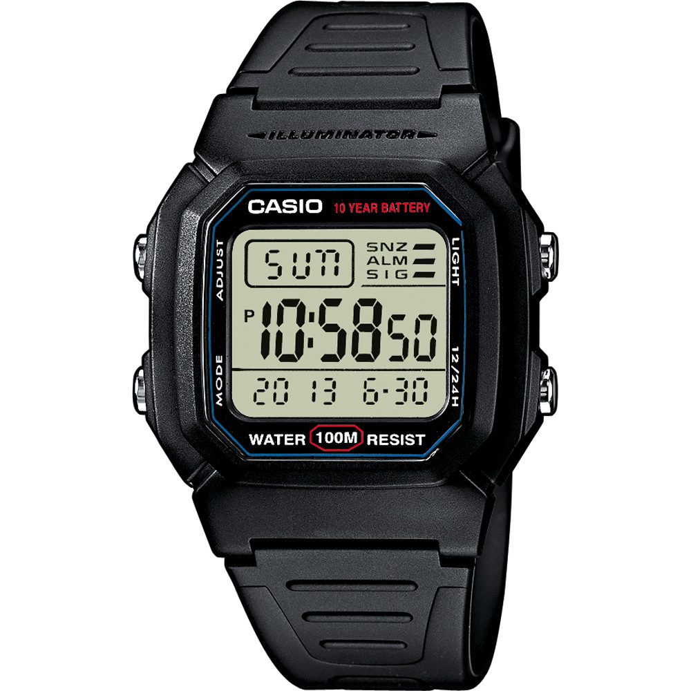 CASIO TIMELESS COLLECTION Digitaluhr Casio W-800H-1AVES günstig online kaufen