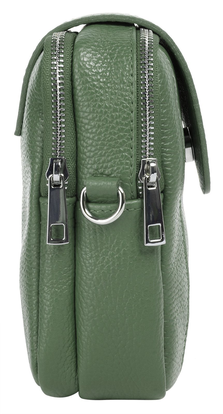 Samantha Look Umhängetasche, echt Leder, Made in Italy