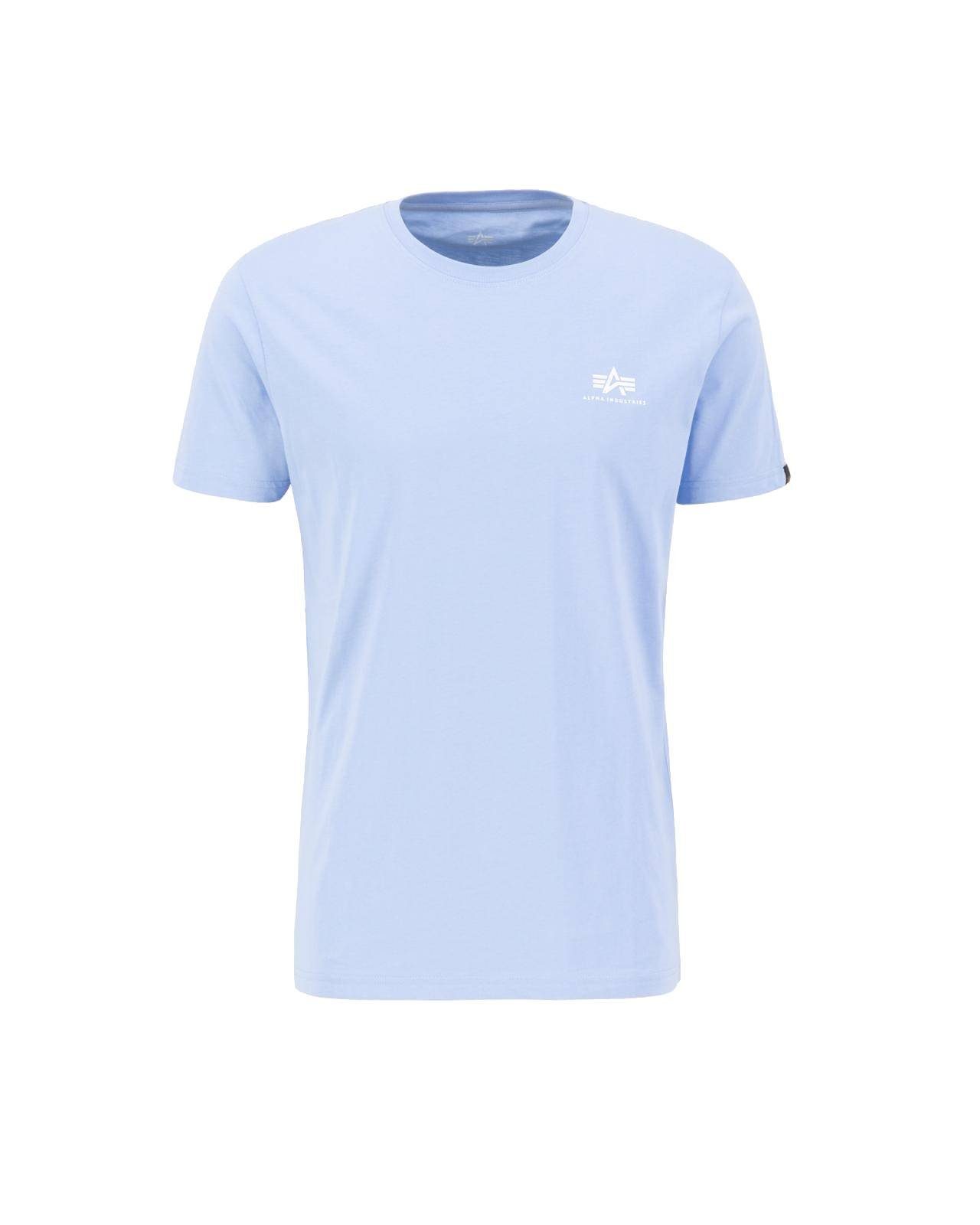 Alpha Industries T-Shirt T-Shirt 513/light blue T Alpha (1-tlg) Backprint