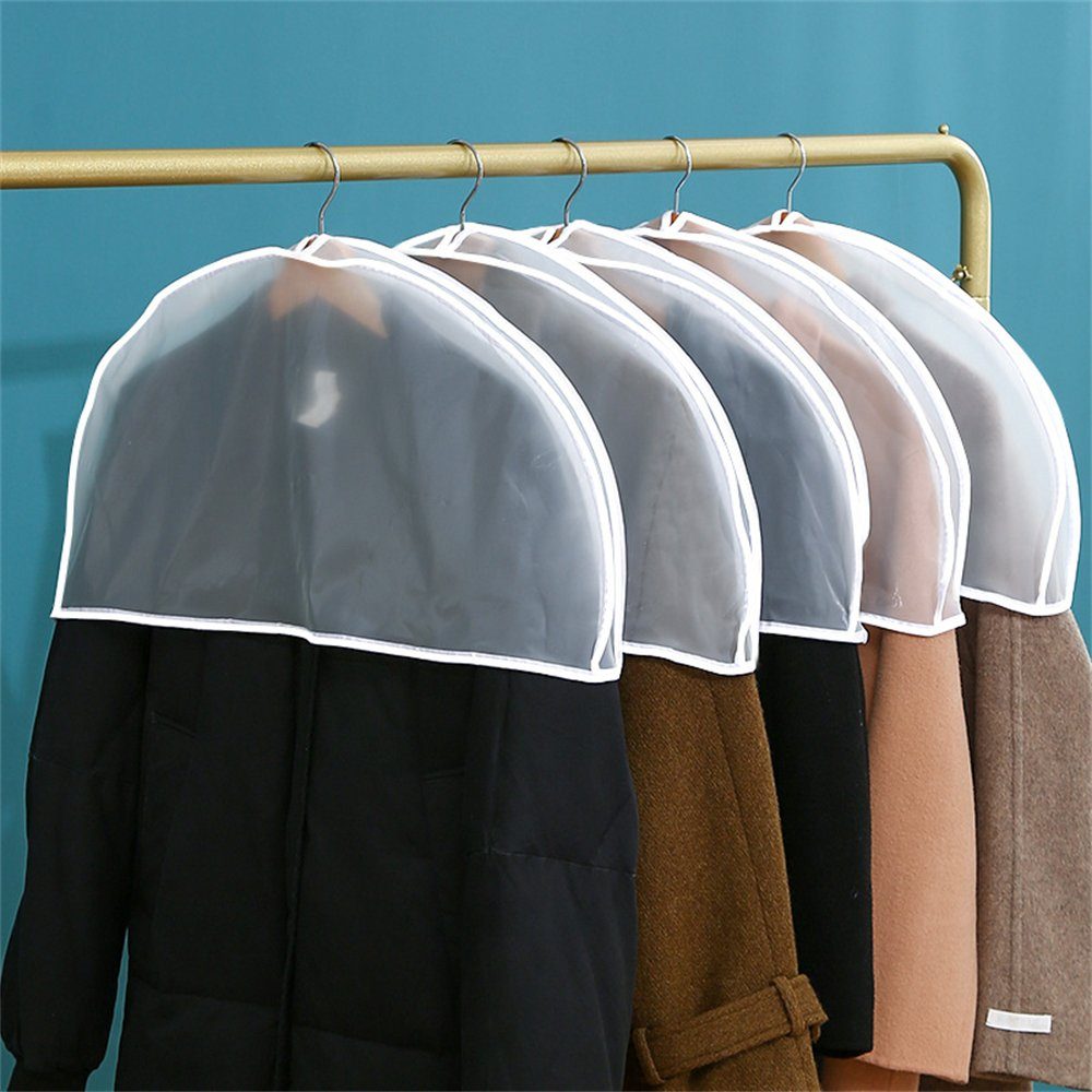 Rouemi Kleidersack Staubschutzhülle, Stück) Clear (5 Garment Kleiderhülle Staubschutzhülle Shoulder 30×60cm