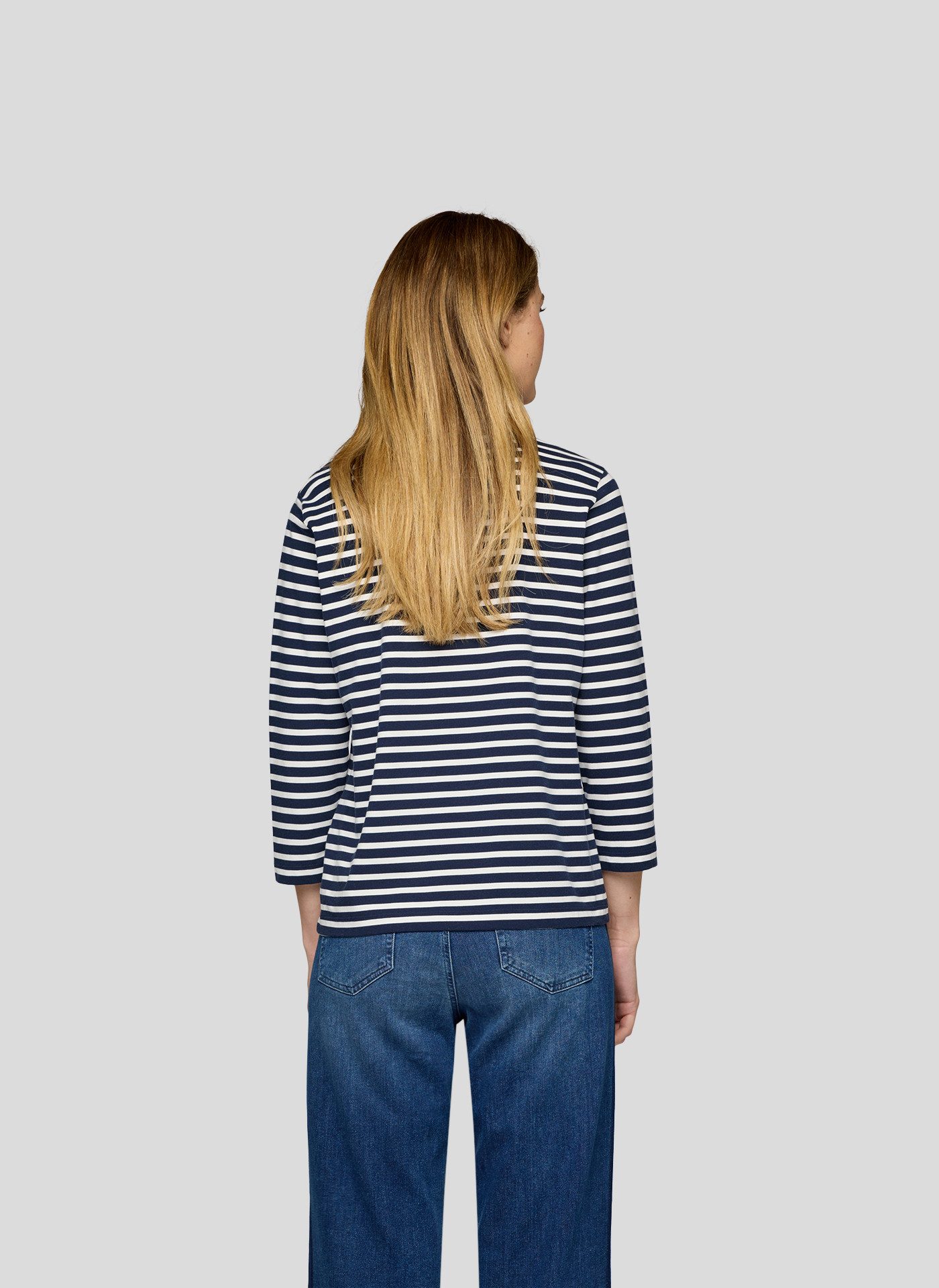 Rabe 3/4-Arm-Shirt in Streifen-Optik günstig online kaufen