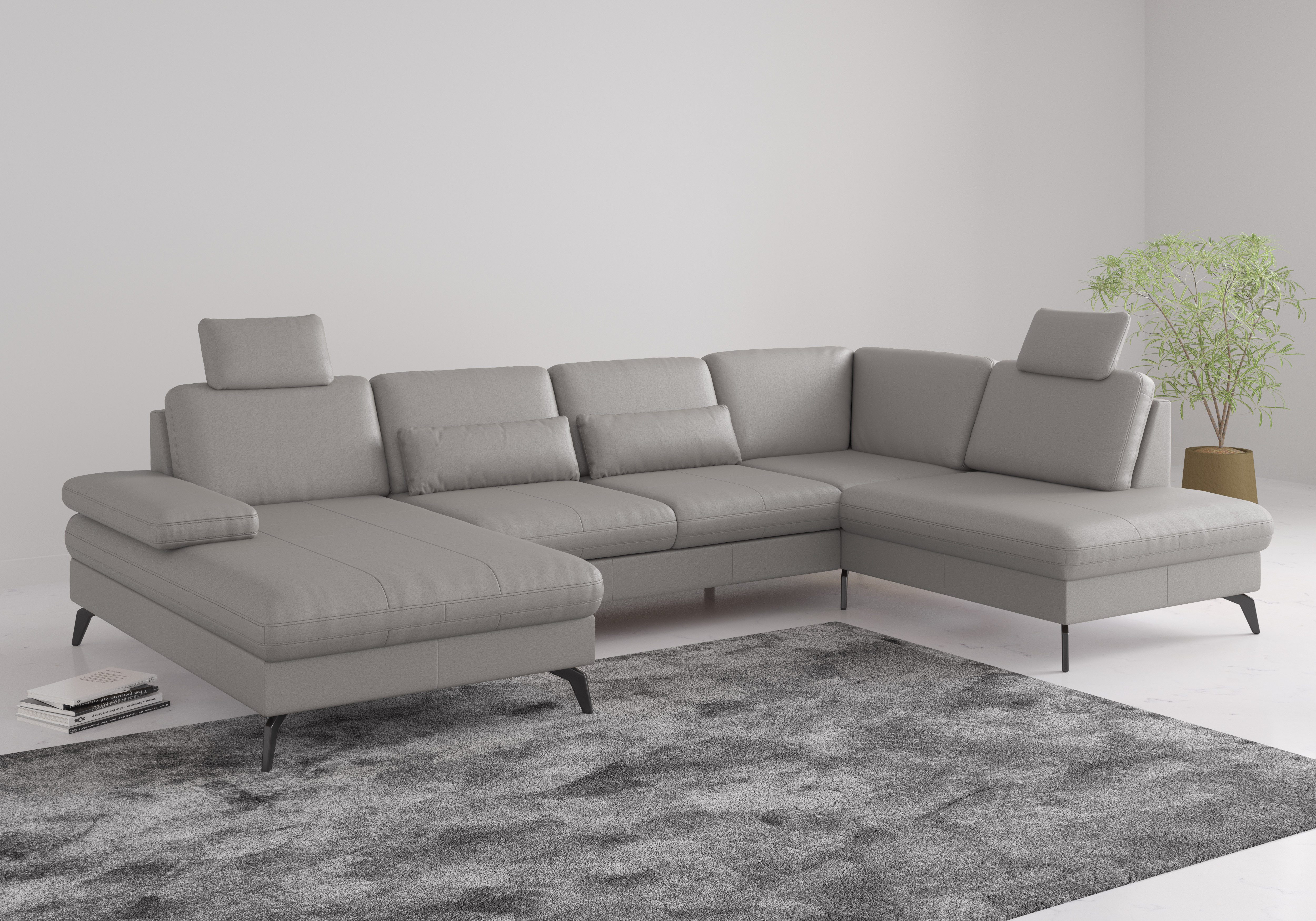 sit&more Wohnlandschaft Morris U-Form, inkl. Sitztiefenverstellung, günstig online kaufen