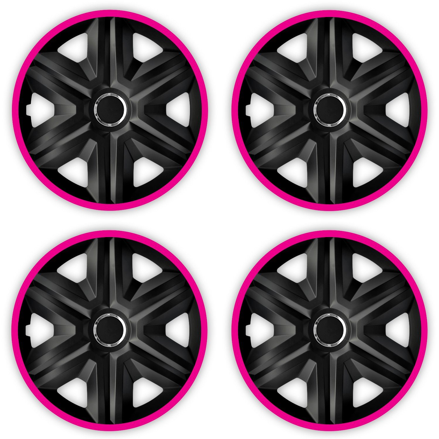 NRM Radkappen Fast Lux, 15 in Zoll, (4-St) Radzierblenden 15"