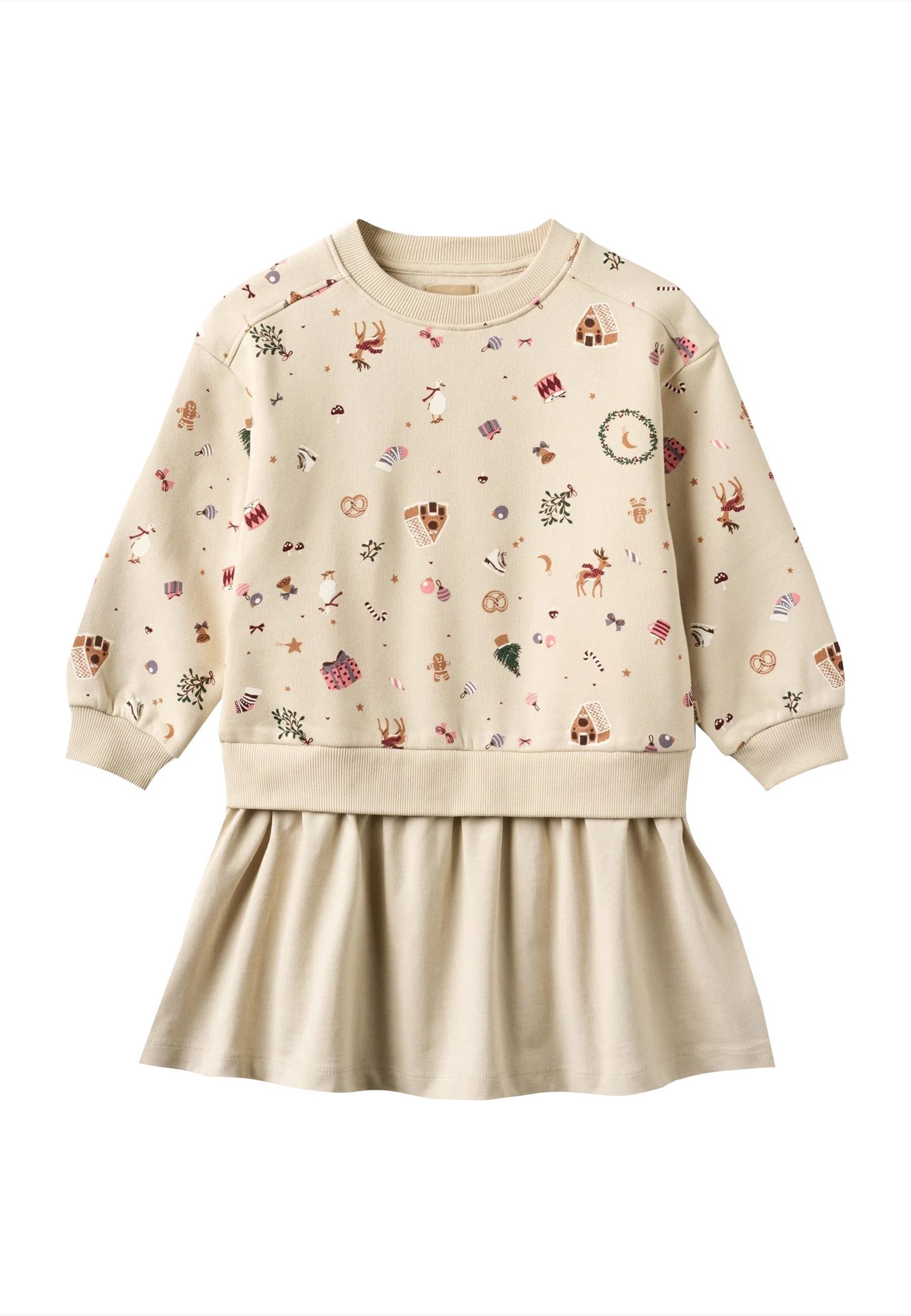 WHEAT A-Linien-Kleid WHEAT Sweat Dress L/S Maggie (1-tlg)