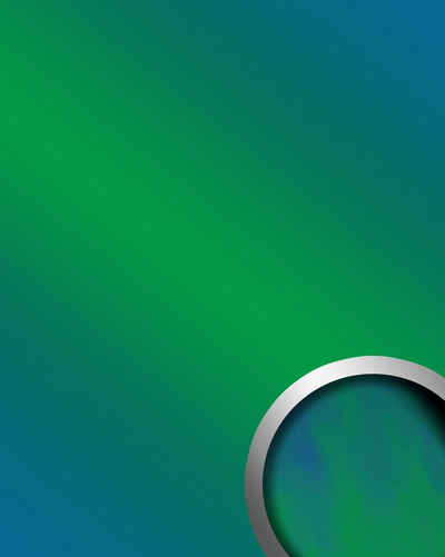 Wallface Wandpaneel 18443-SA, BxL: 100x260 cm, 2.6 qm, (Dekorpaneel, 1-tlg., Wandverkleidung in Spiegel-Optik) selbstklebend, grün, blau, türkis, glänzend, abriebfest