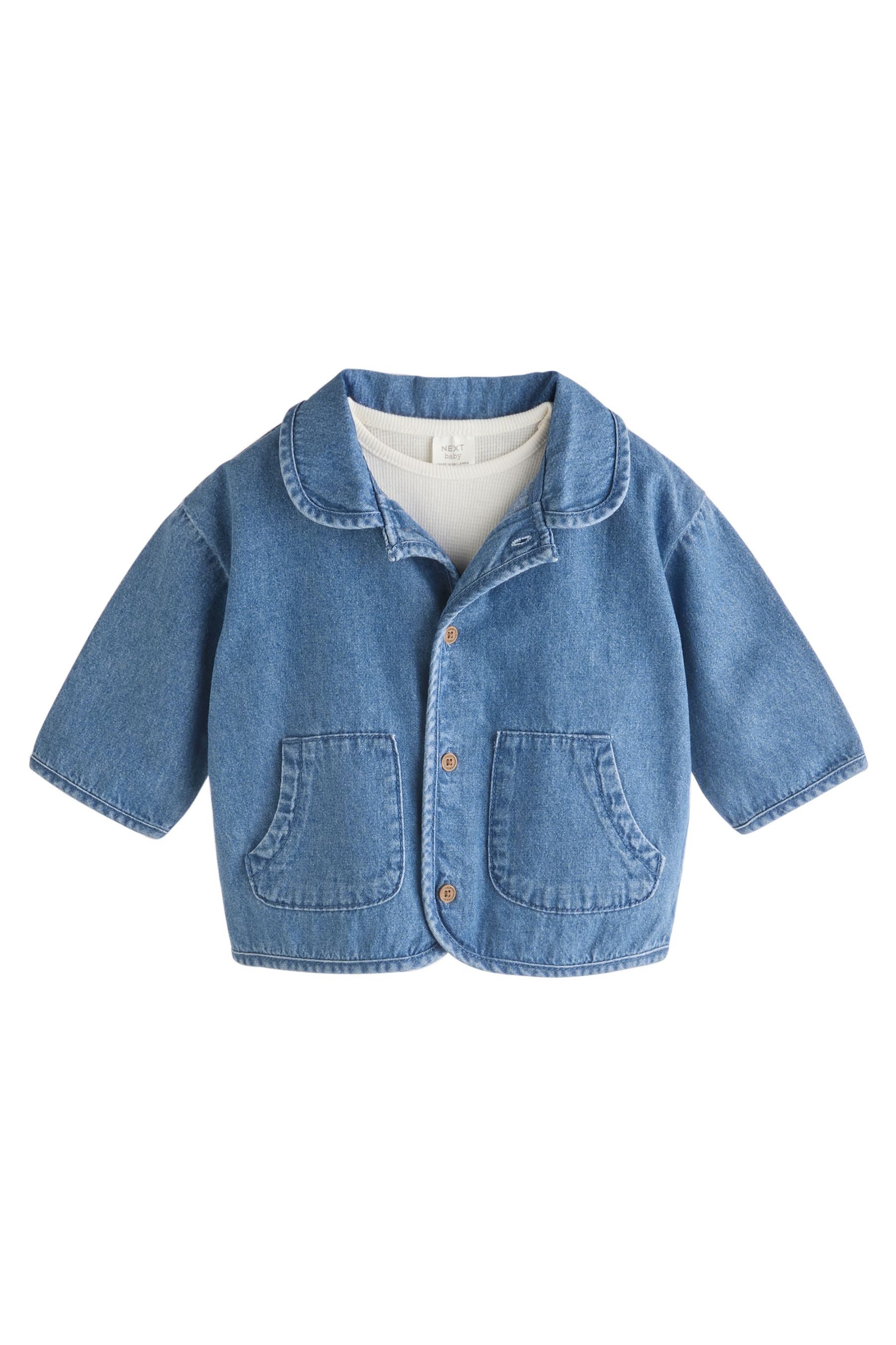 Next Hemd & Hose Baby Jacke und Hose im Set (3-tlg)