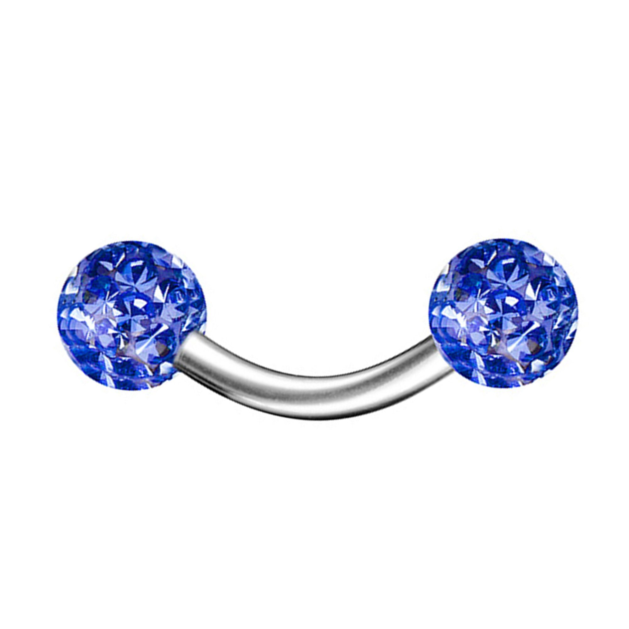 Taffstyle Augenbrauenpiercing Piercing Chirurgenstahl Kristall Augenbrauen, günstig online kaufen