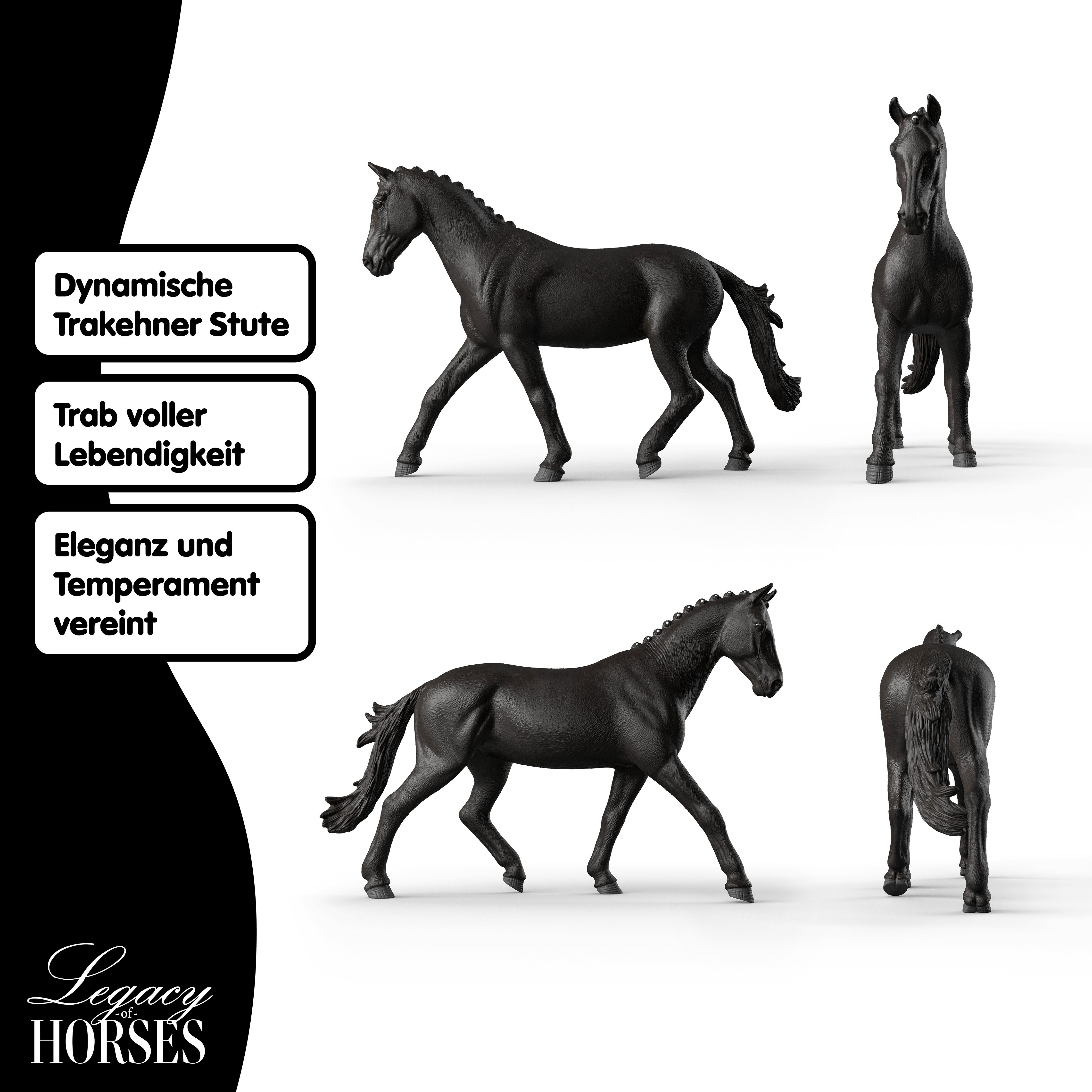 Schleich® Spielfigur Legacy of Horses, Sonata Trakehner Stute, 1:12 (72235), Sammelfigur für Erwachsene, Höhe: ca. 18 cm – Bild 2 von 5