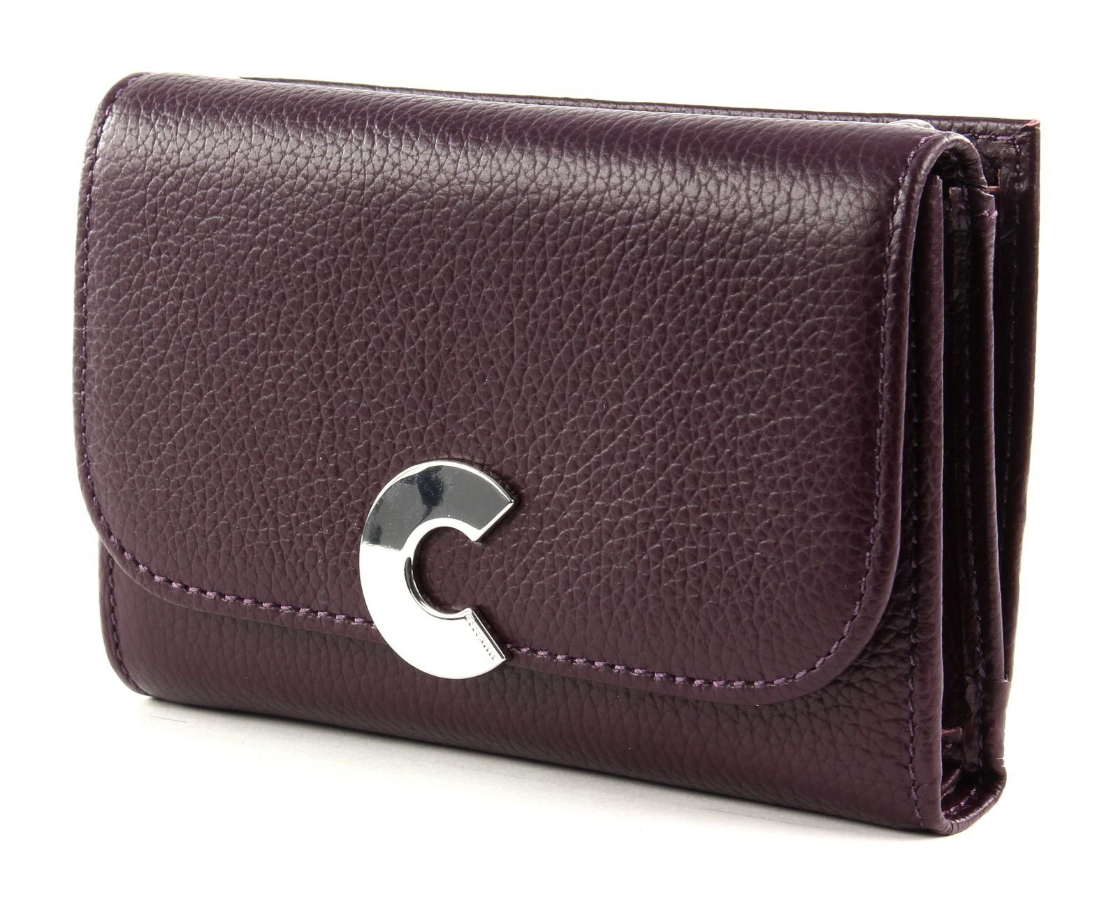 COCCINELLE Geldbörse Craquante Plum