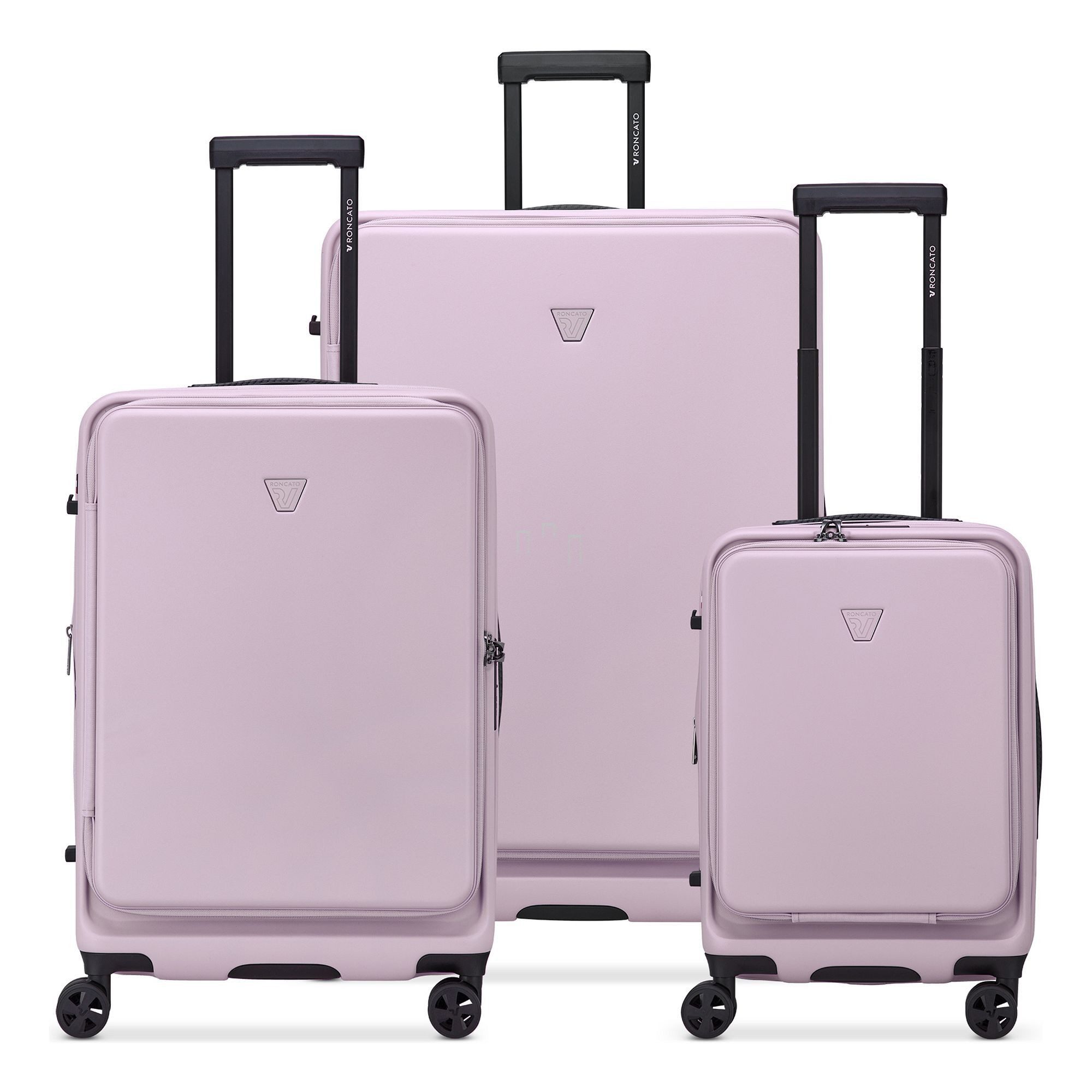 RONCATO Trolleyset Florence, 4 Rollen, (3-teilig, 3 tlg), Polycarbonat