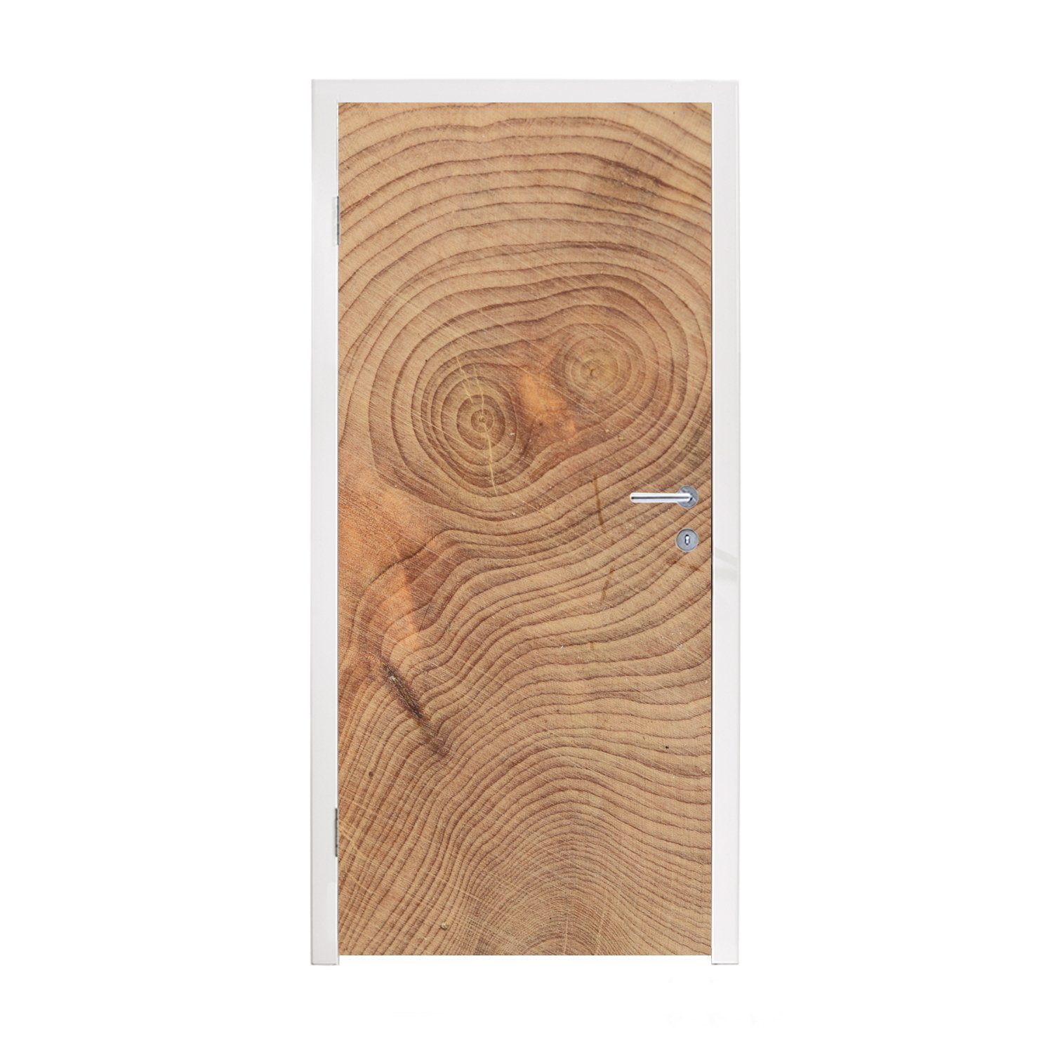 MuchoWow Türtapete Hintergrund der Struktur aus Holzbrettern, Matt, bedruckt, (1 St), Fototapete für Tür, Türaufkleber, 75x205 cm