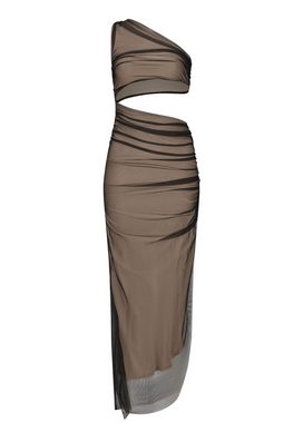 Nicowa Jerseykleid AWITO MAXI im One-Shoulder-Design