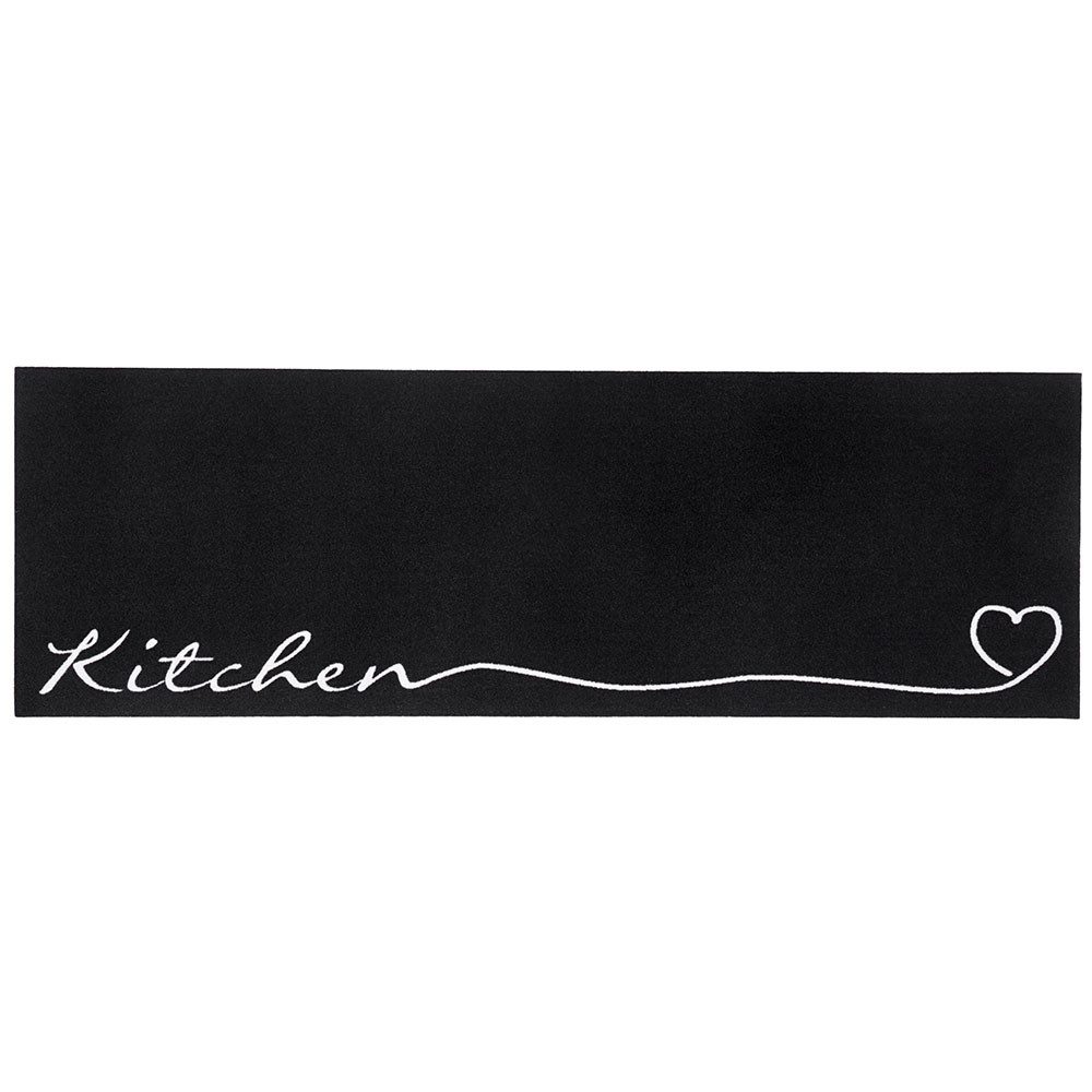 Zala Living Läufer Küchenläufer Kitchen Schwarz, Läufer, Höhe: 5 mm